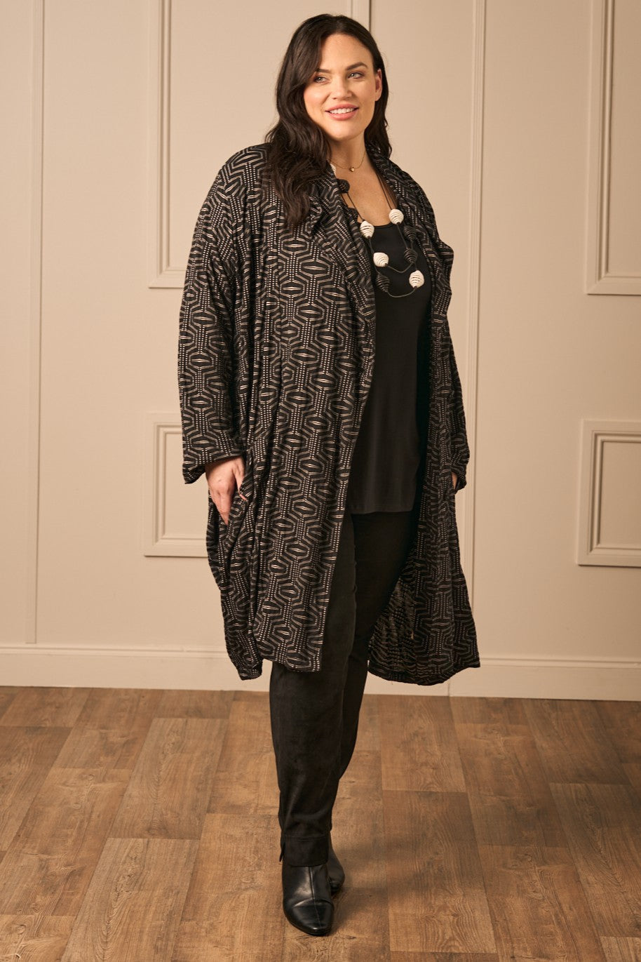 AKH Vanessa jacquard jacket - Black