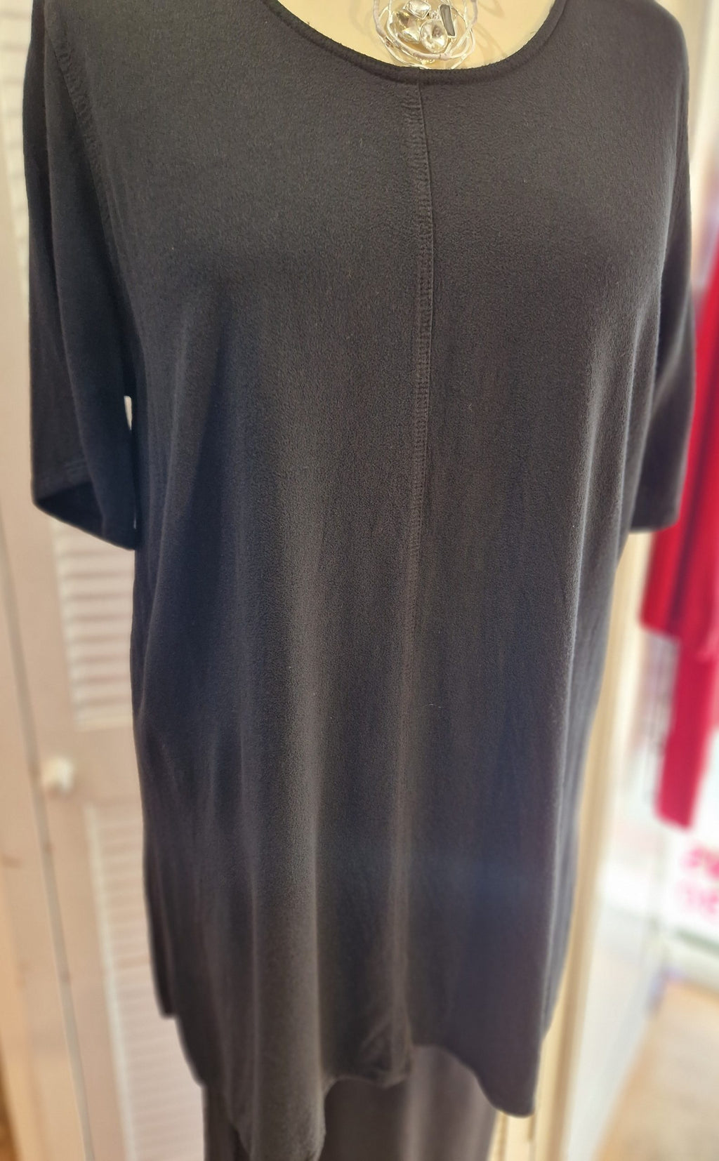 Xtra Belladonna short sleeve top - Black