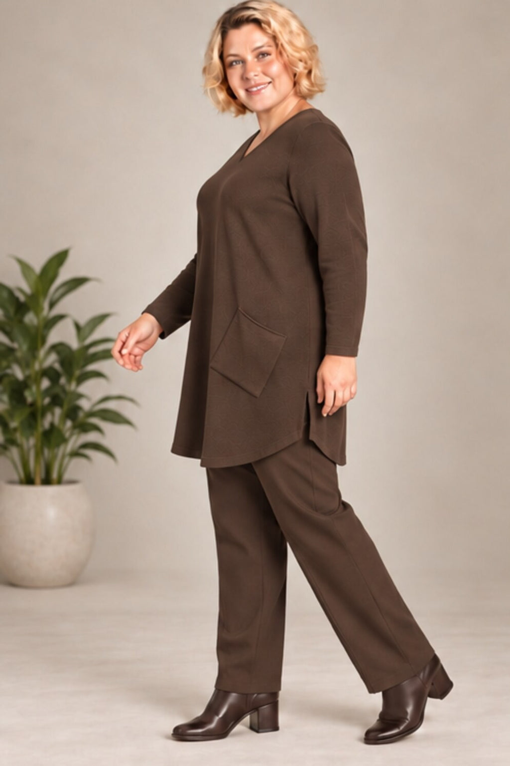 Ciso pocket jumper - Fudge