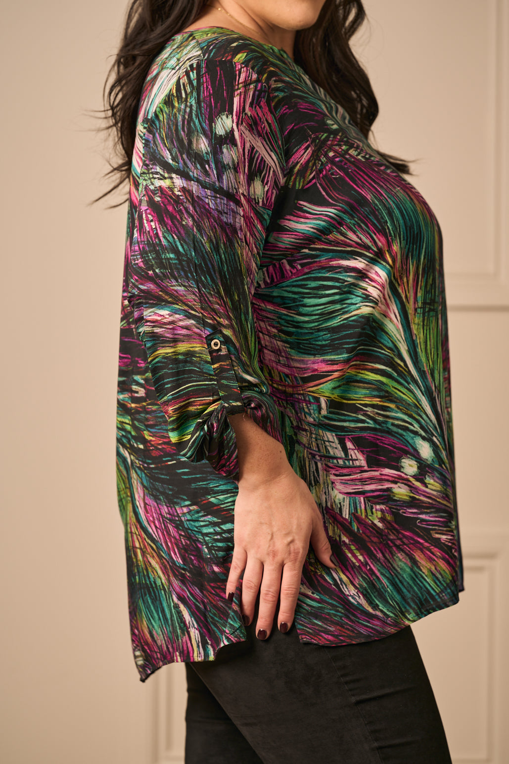 Doris Streich scribble tunic - Multi