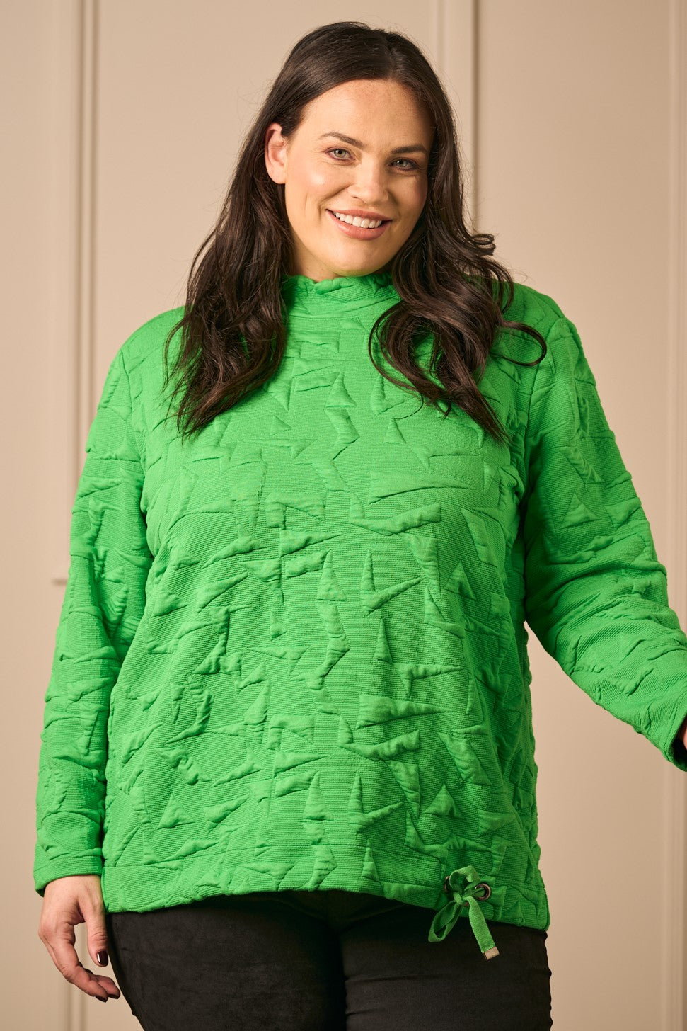 Doris Streich textured top - Green