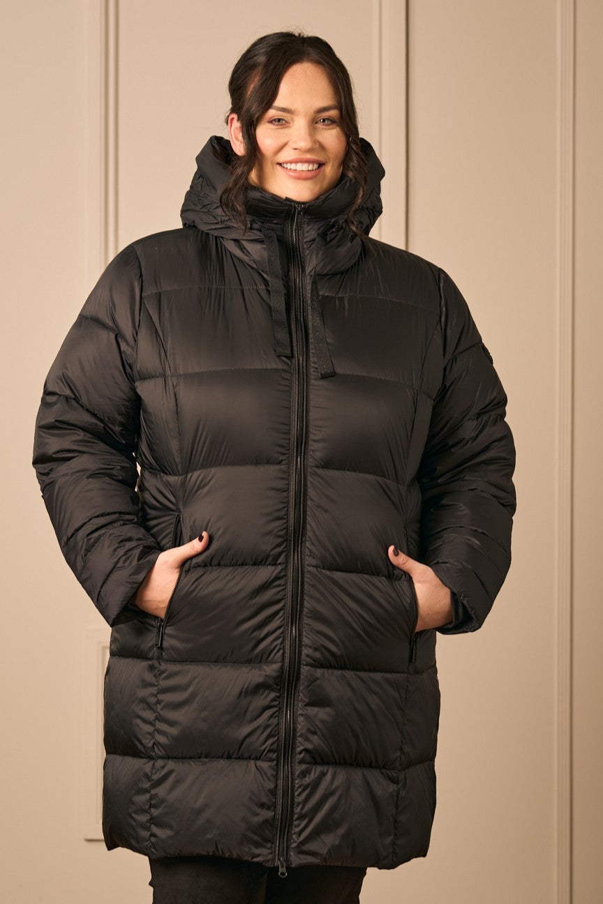 Frandsen puffa jacket - Black
