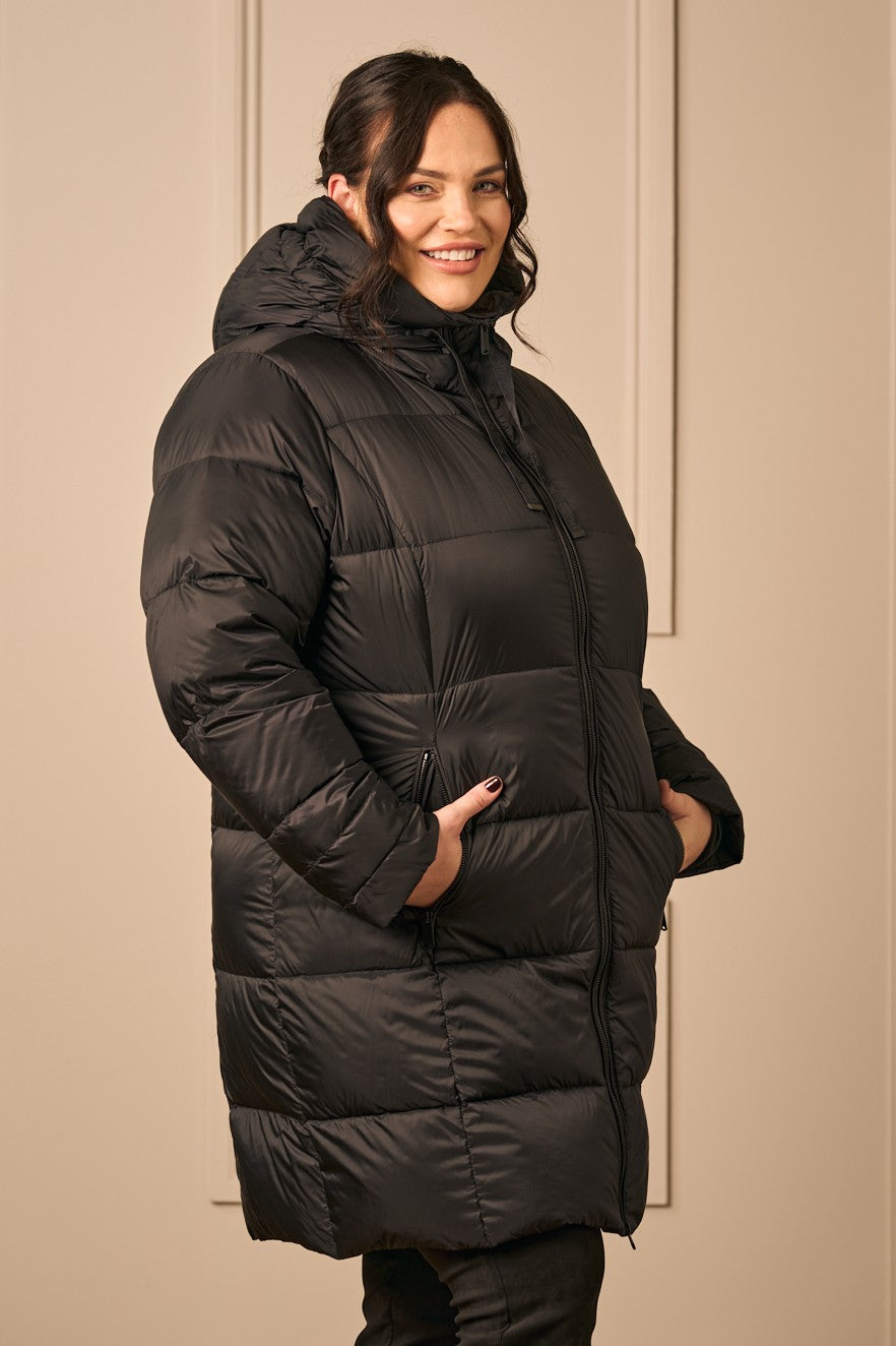 Frandsen puffa jacket - Black