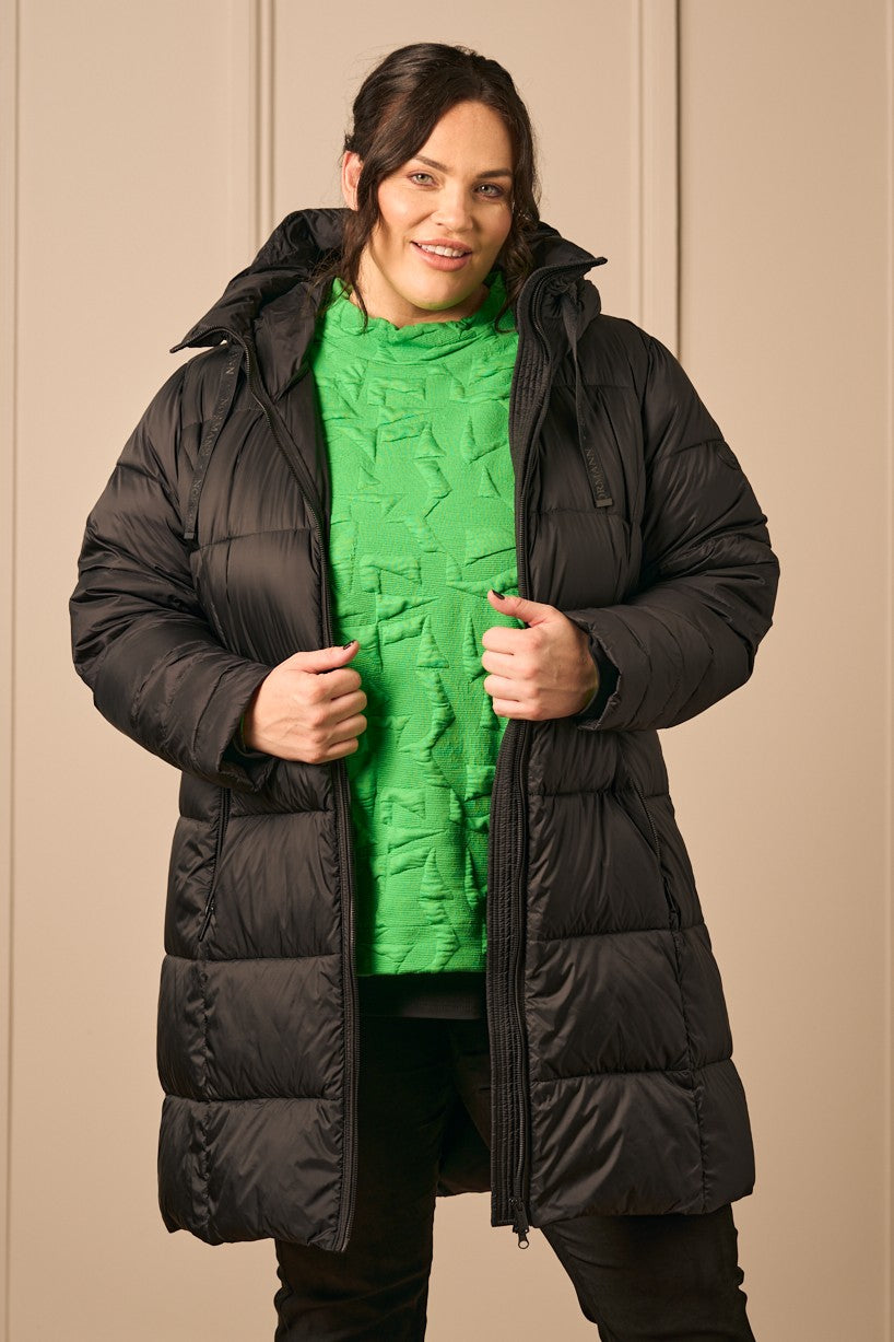 Frandsen puffa jacket - Black