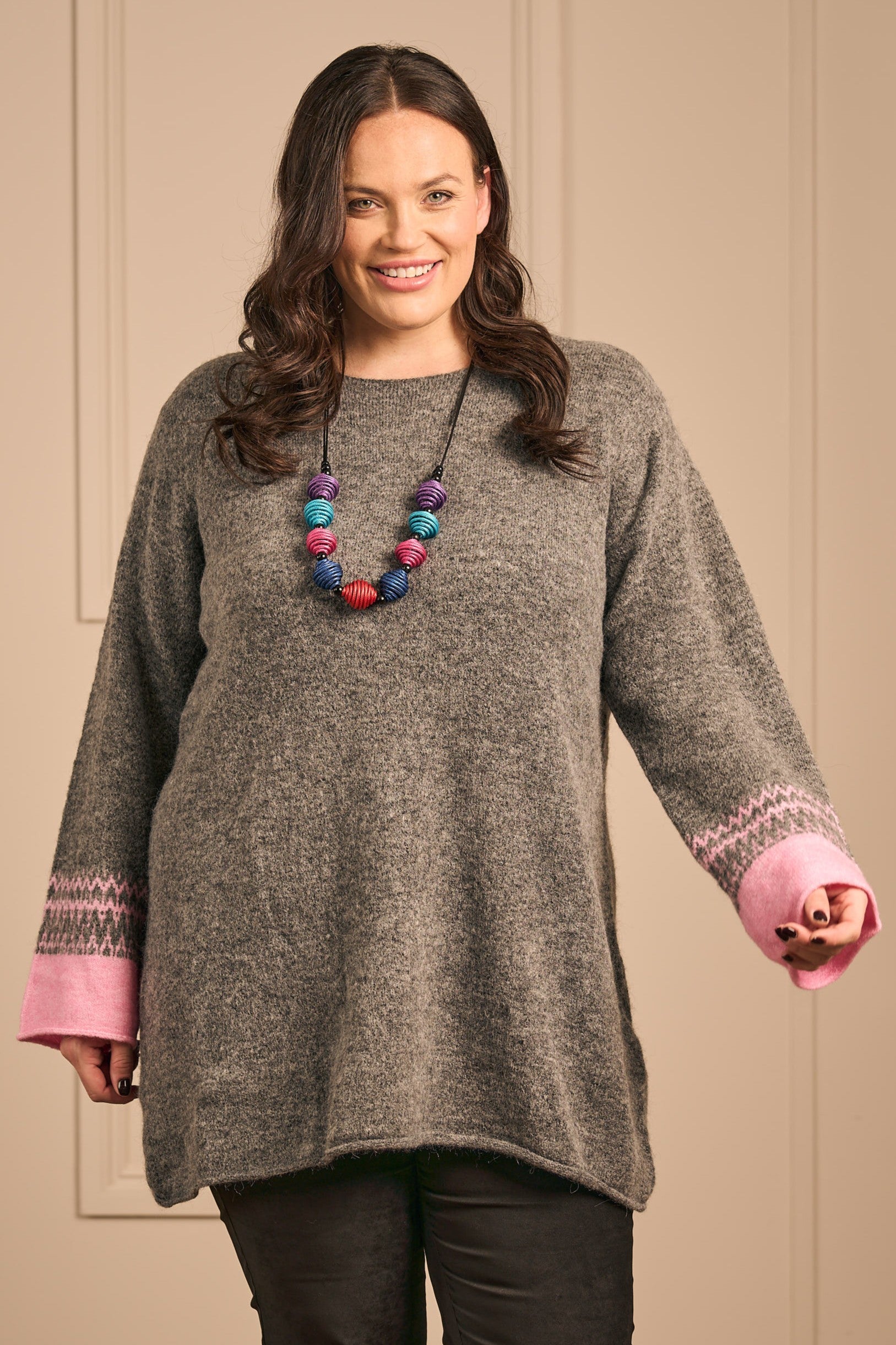 Ciso soft woolly jumper - Grey