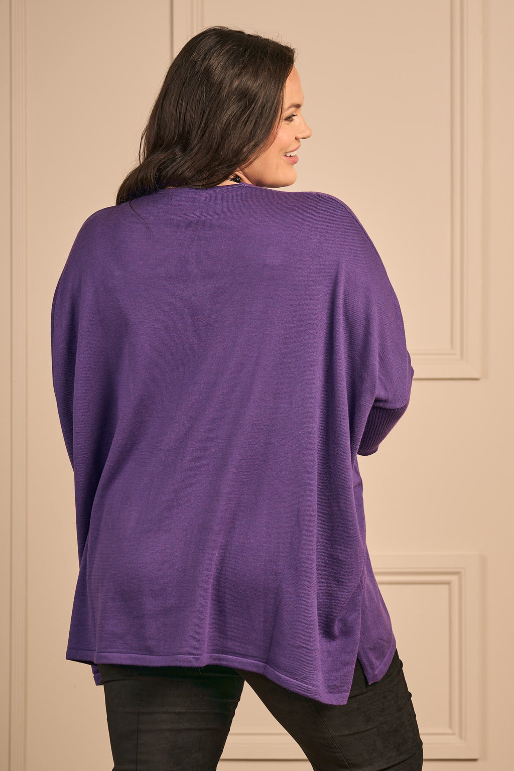 Thanny batwing jumper - Purple