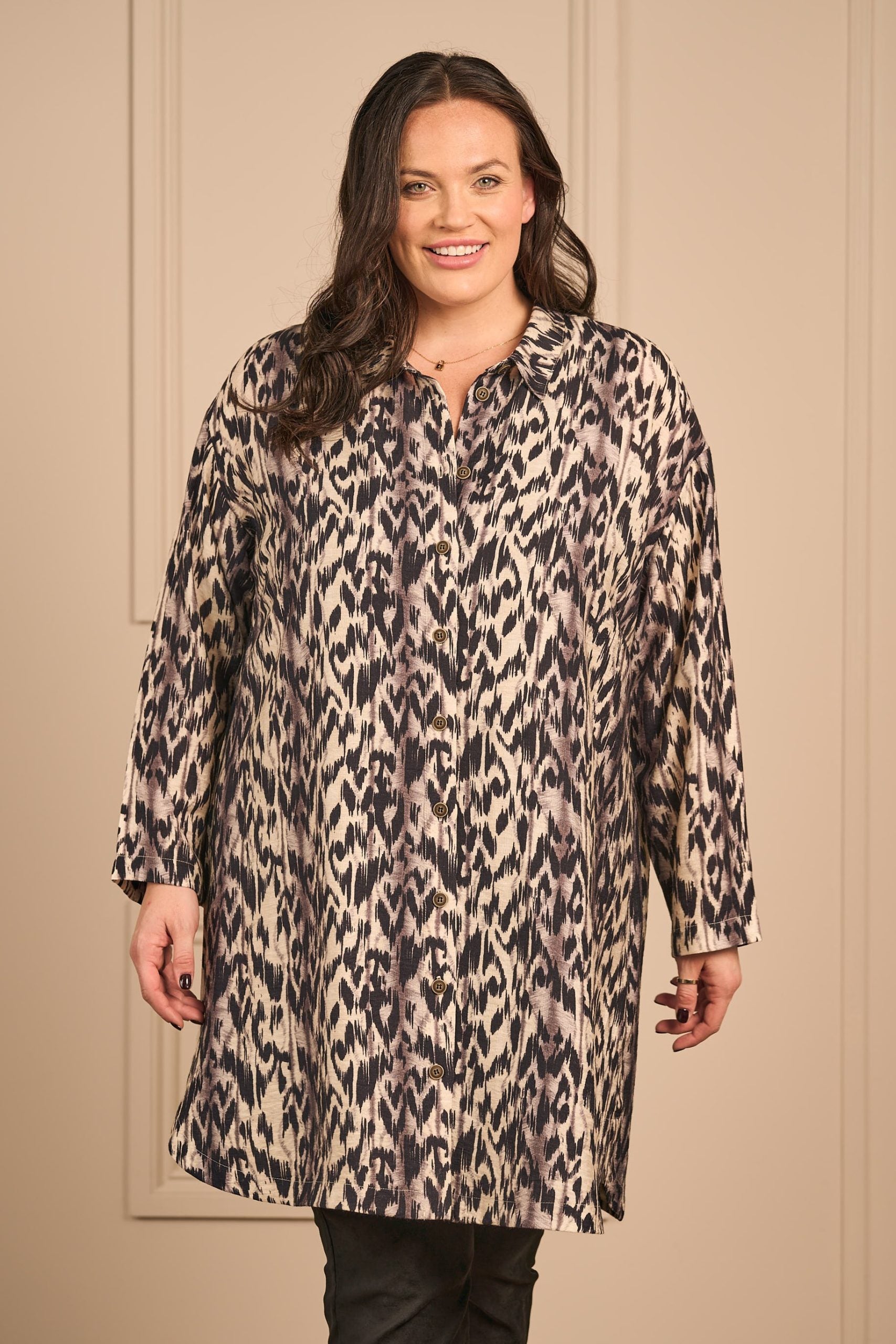 Ciso print shirt - Grey