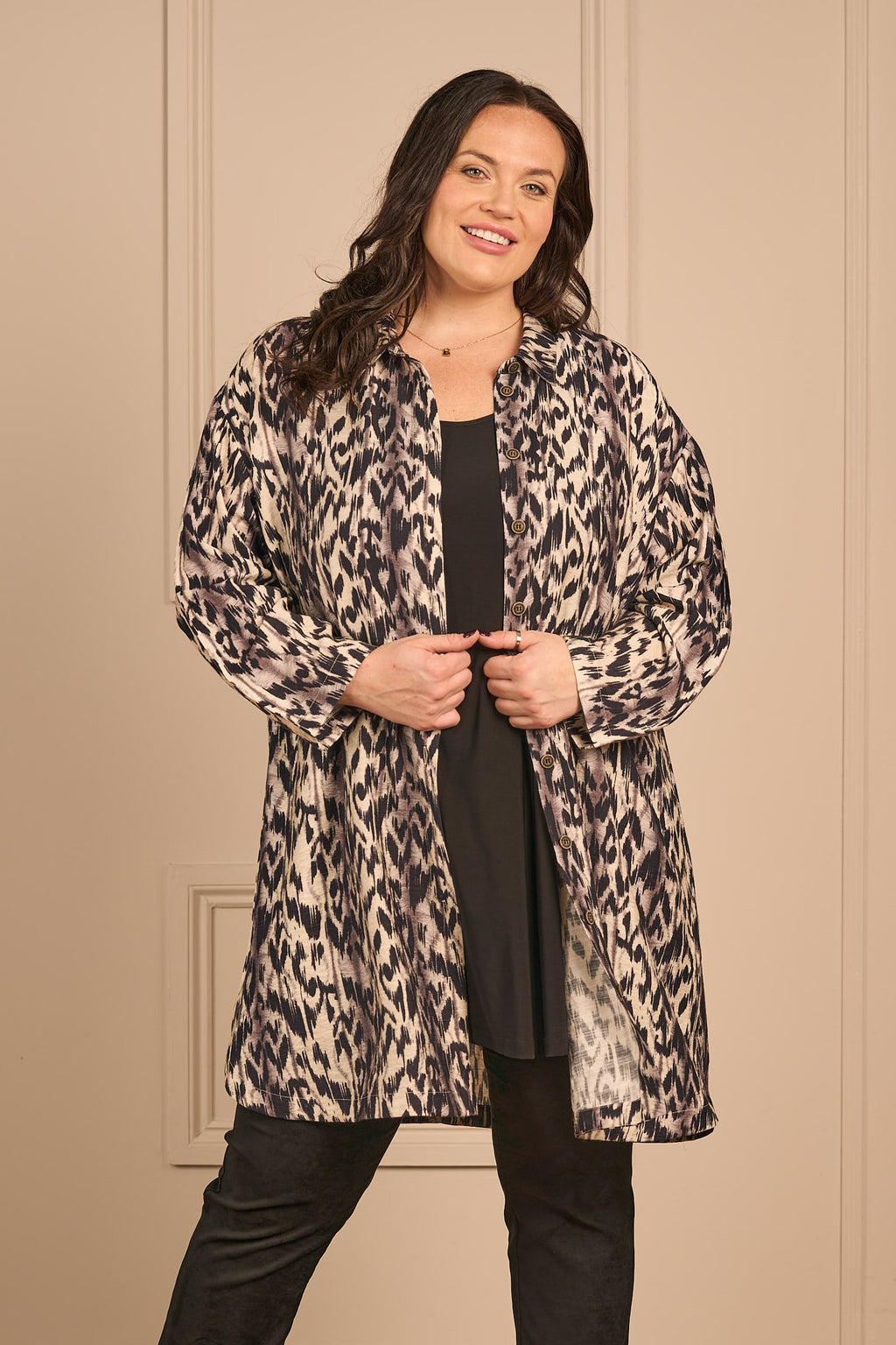 Ciso print shirt - Grey