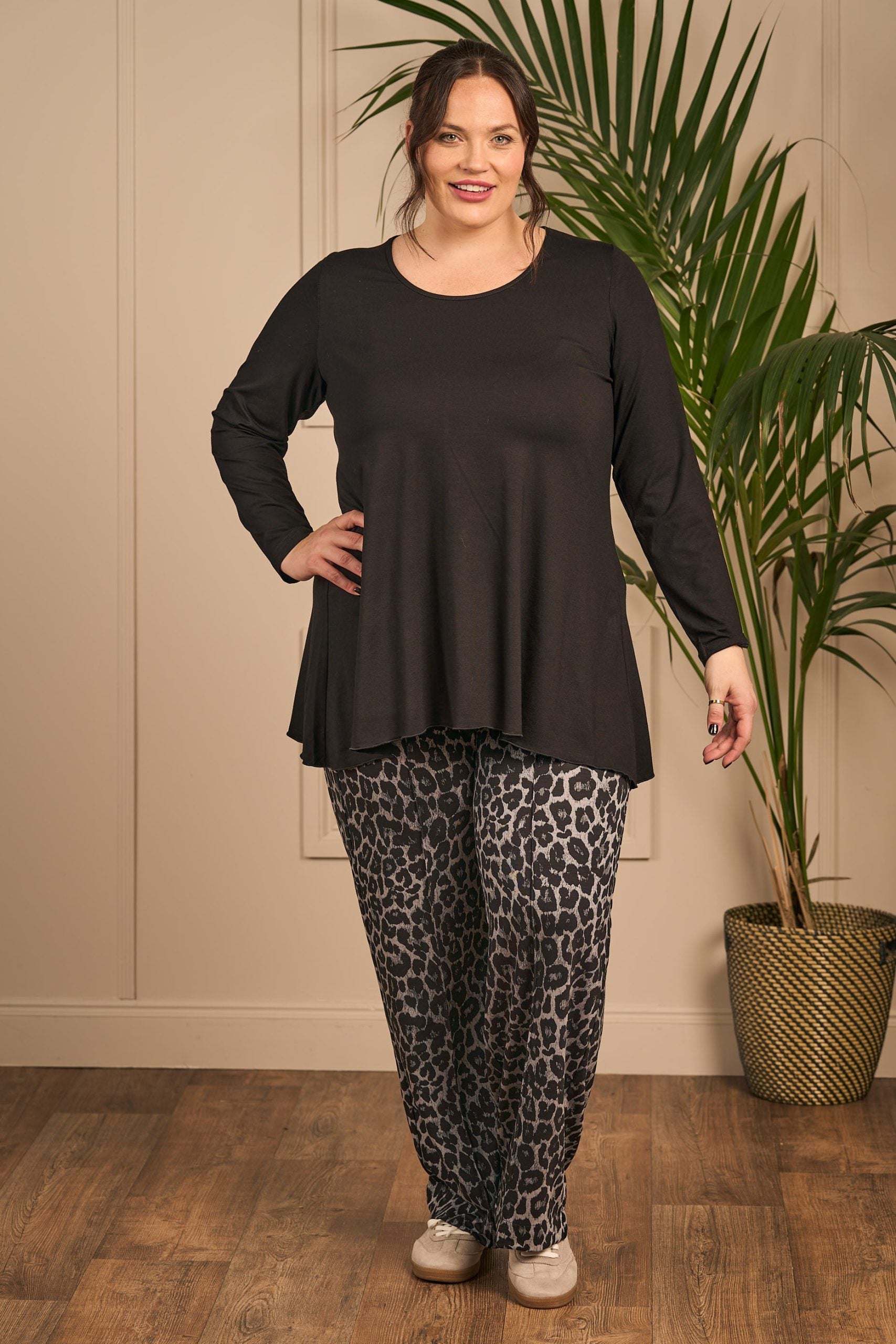 Via Appia leisure trousers - Grey