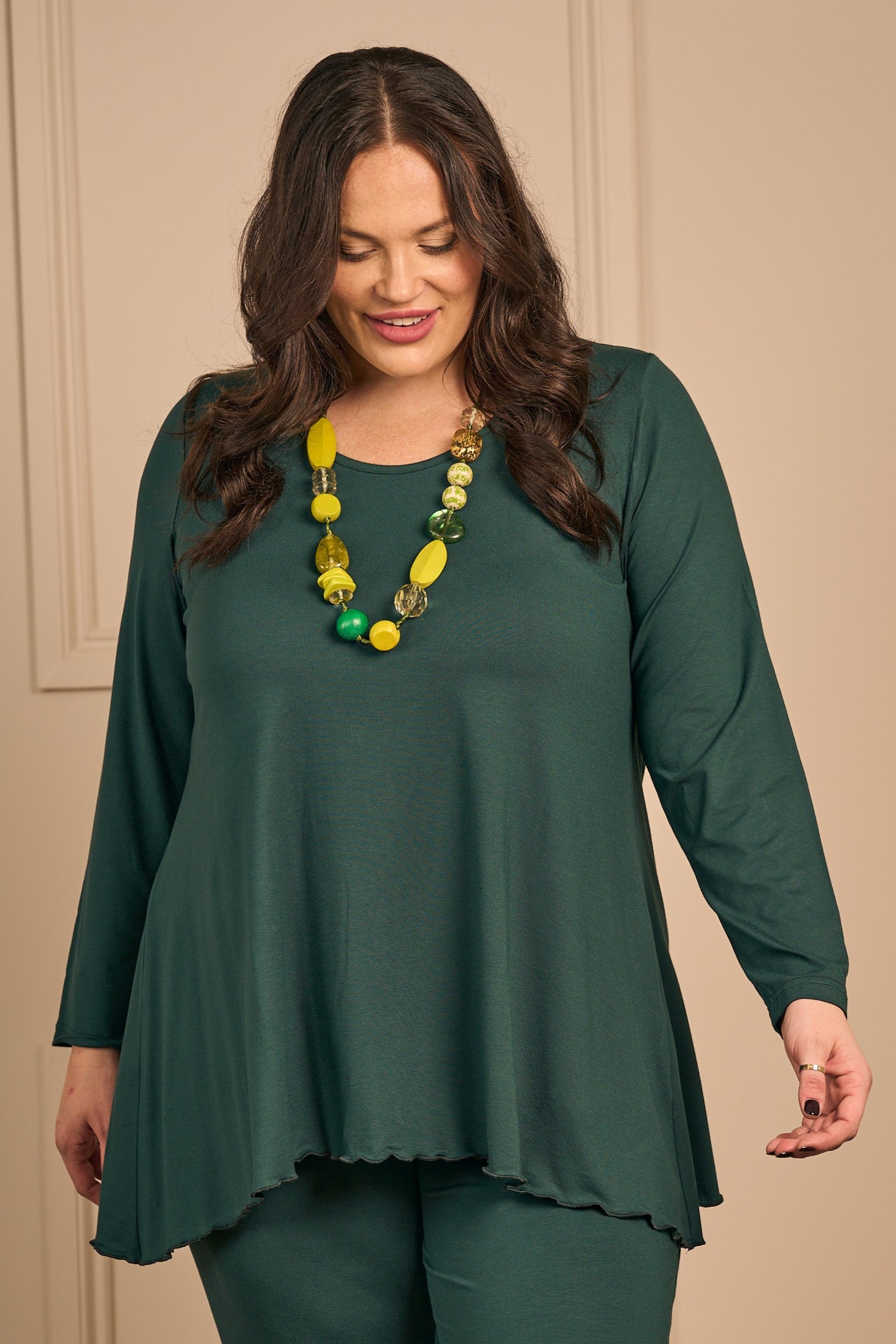 Exelle Saskatol jersey tee - Forest