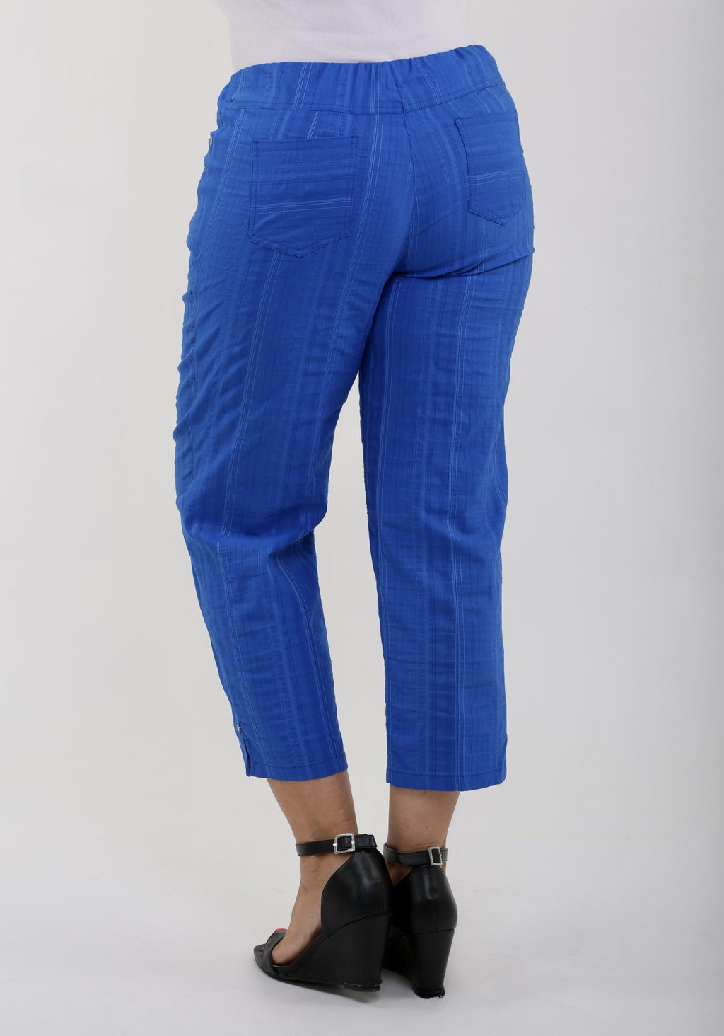 KJ Brand Wash & Go crops - Cobalt