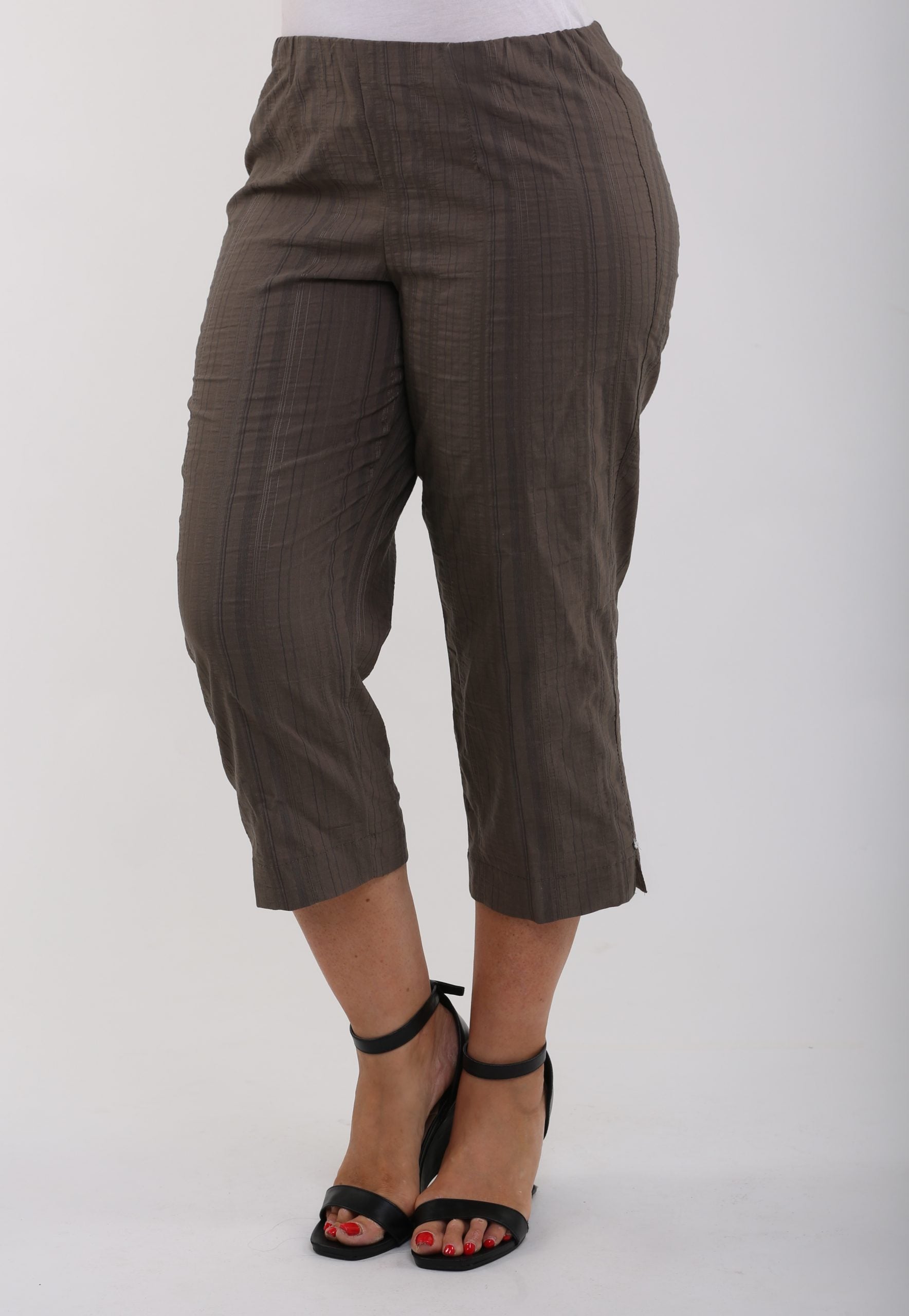 KJ Brand Wash & Go pedal pushers - Denim