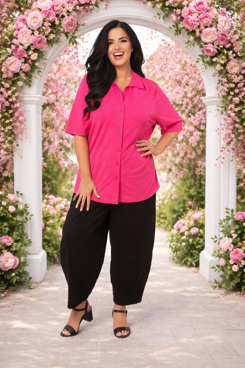 KJ Brand jersey shirt - Pink