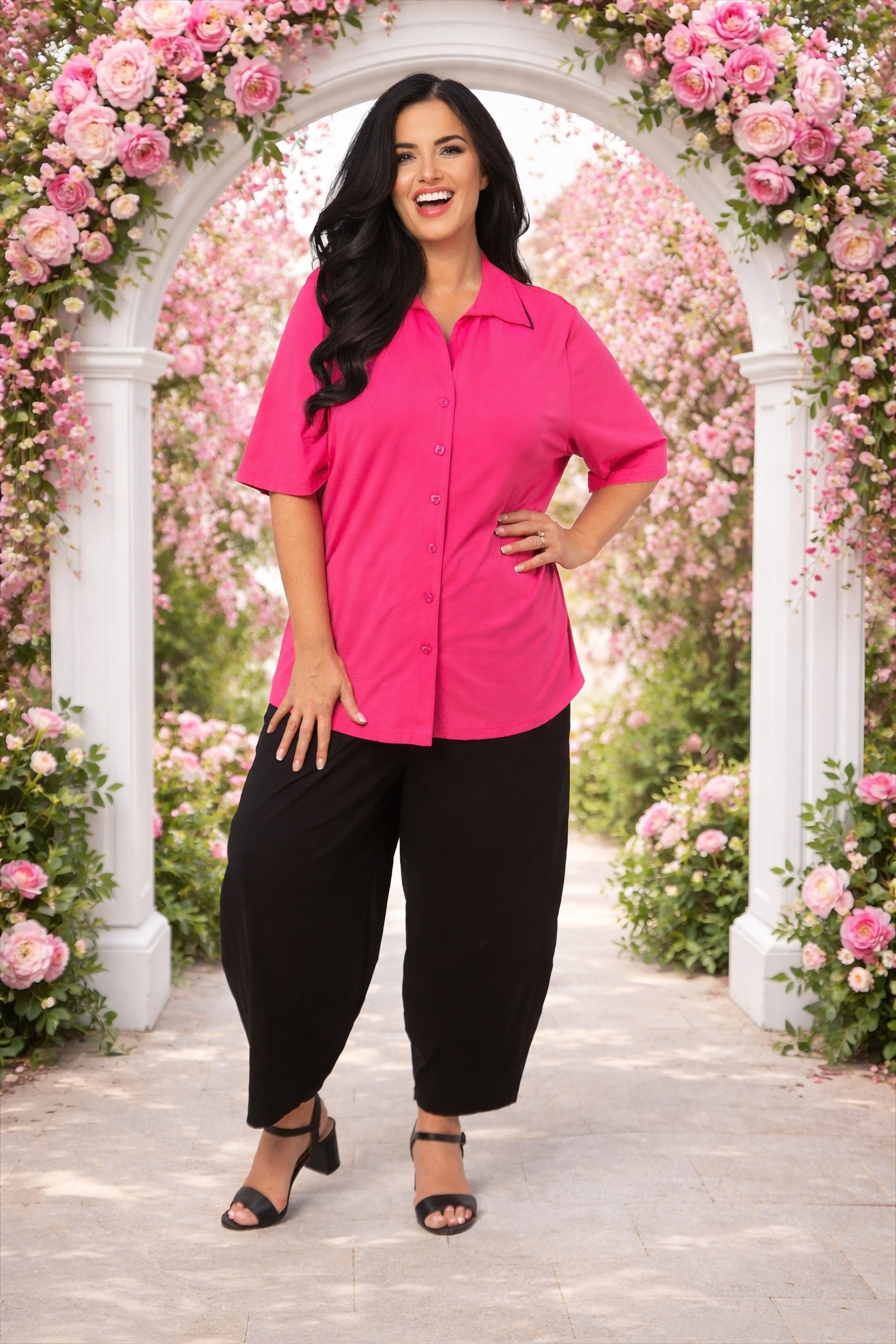 KJ Brand jersey shirt - Pink