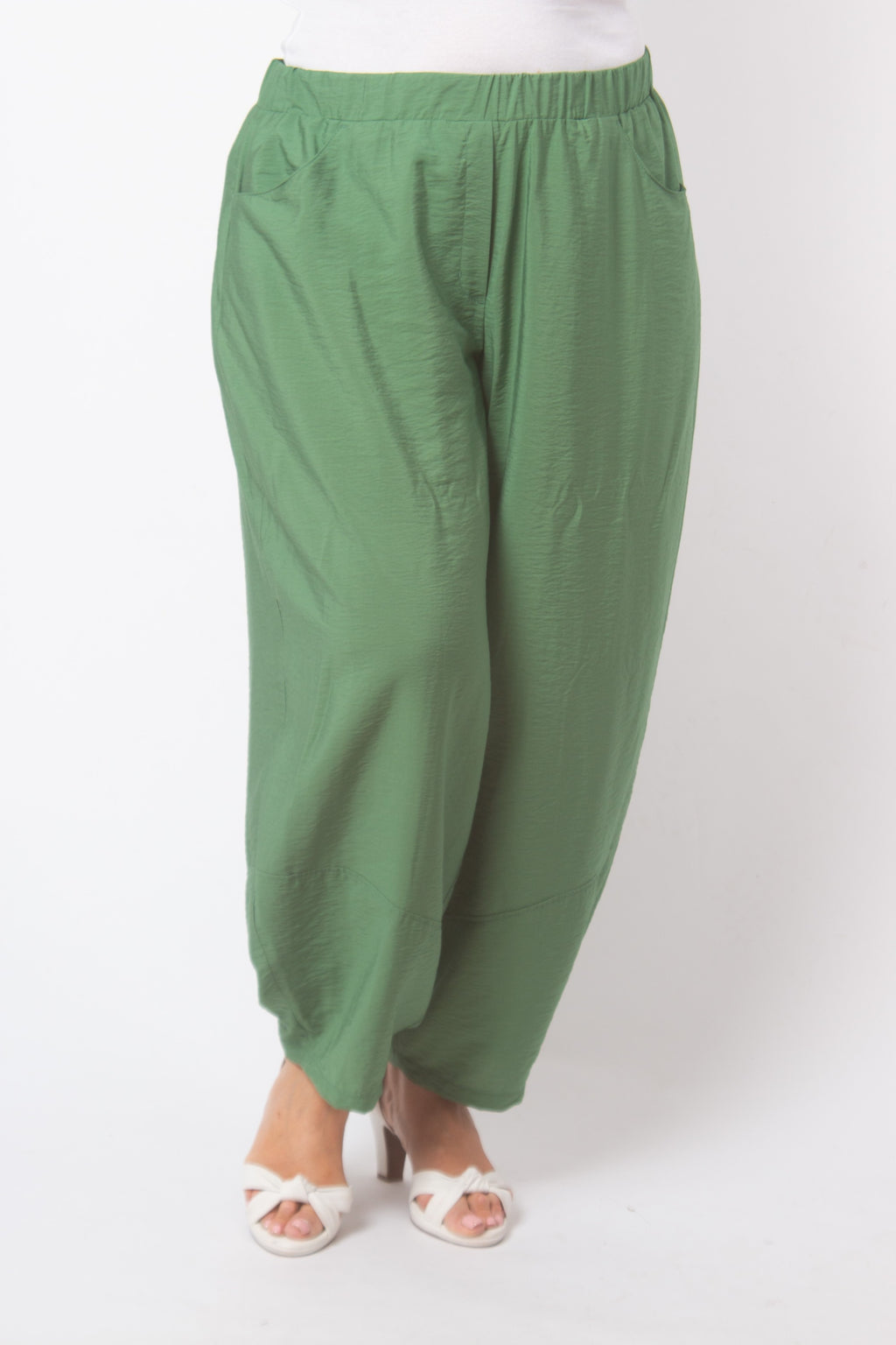 KJ Brand short harems - Green
