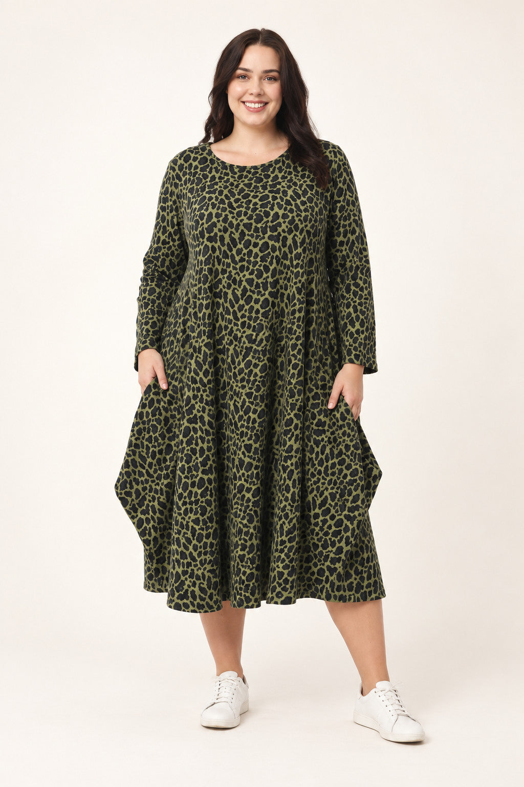 Orientique Keqioa bubble dress - Green