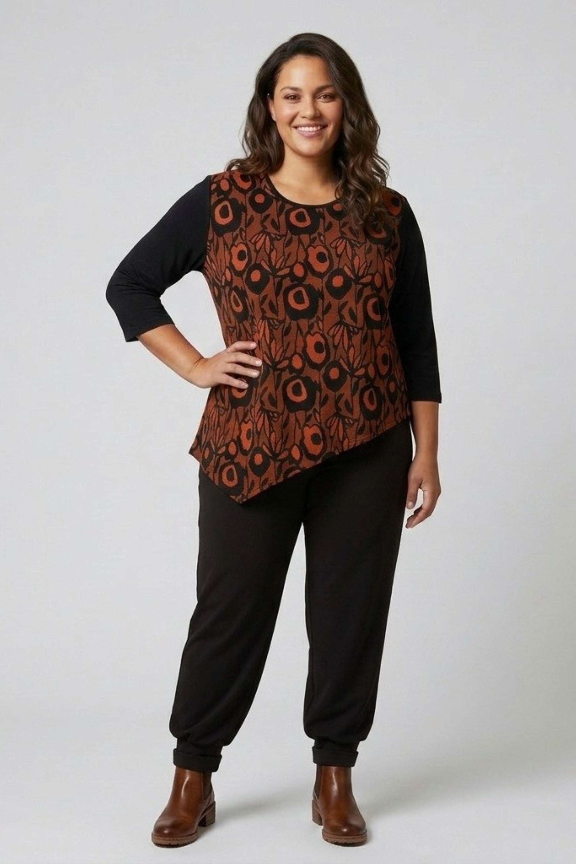 Pont Neuf Celeste top - Russet