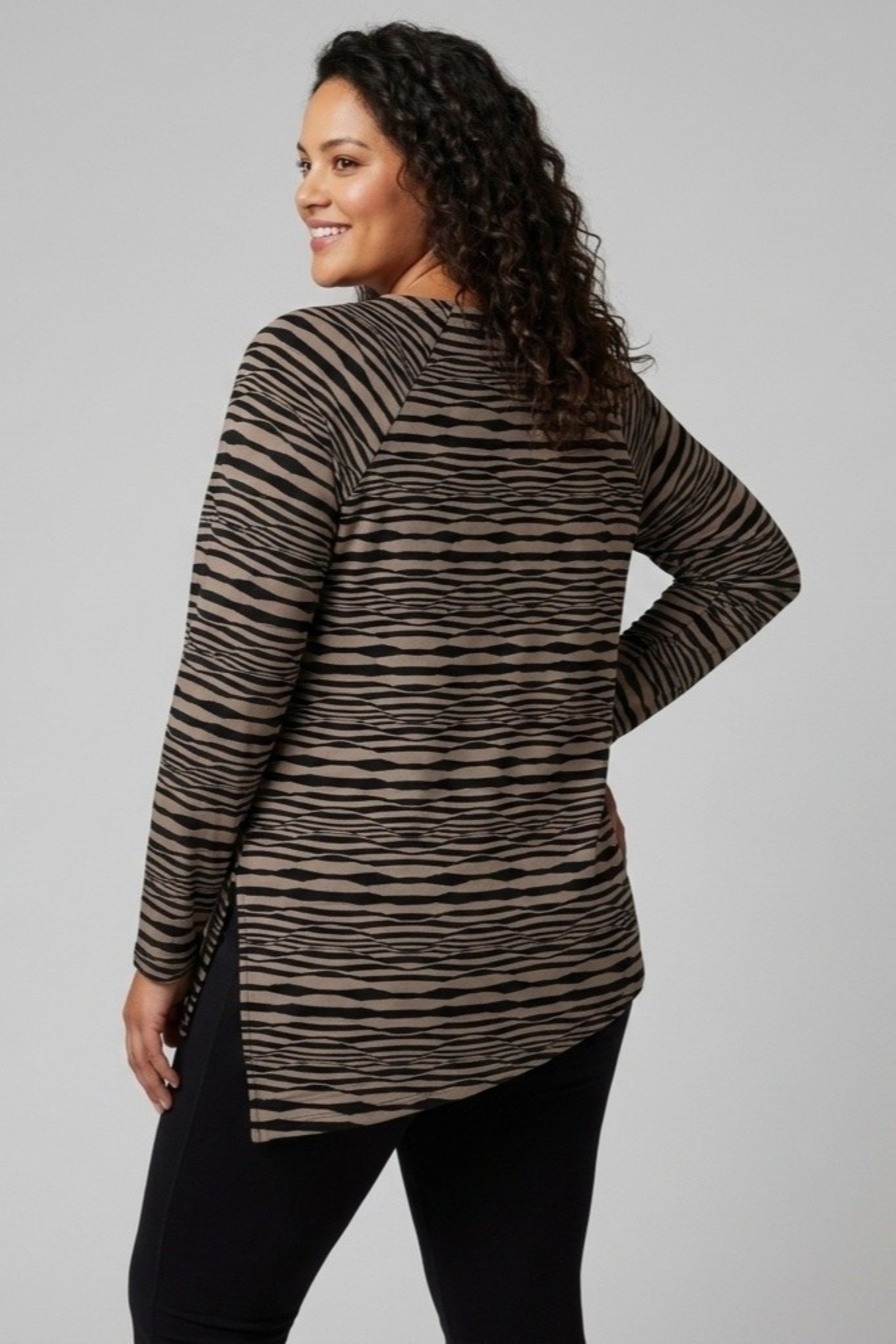 Pont Neuf Roosi wave tunic - Taupe