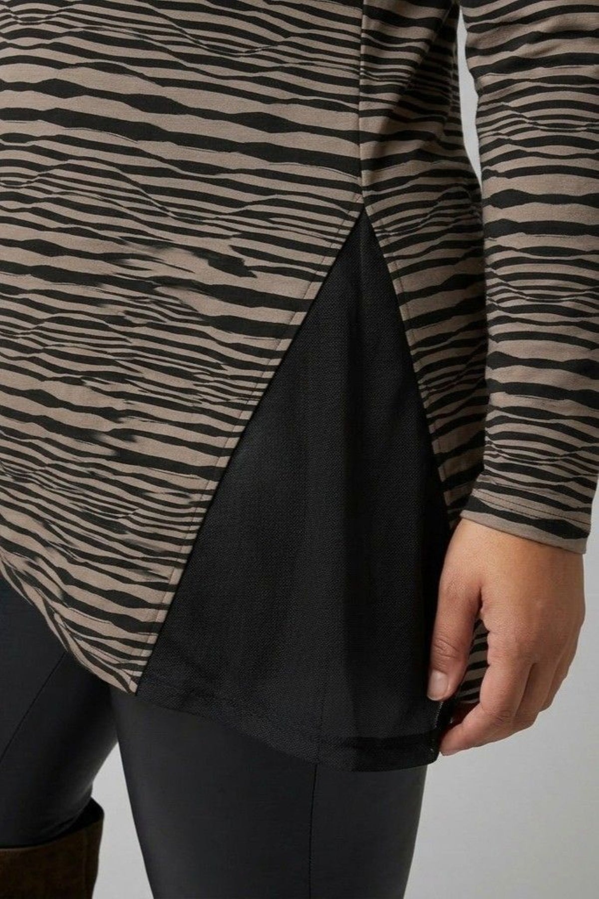 Pont Neuf Roosi wave tunic - Taupe