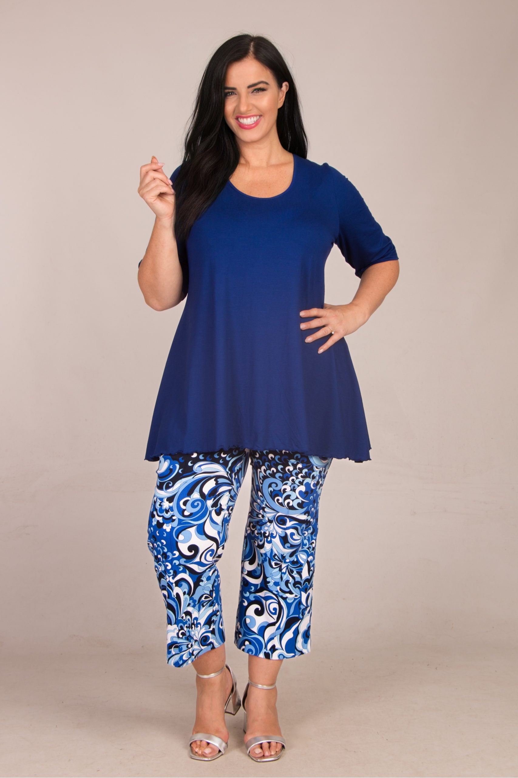 Robell Joella 7/8 retro bootlegs - Blue