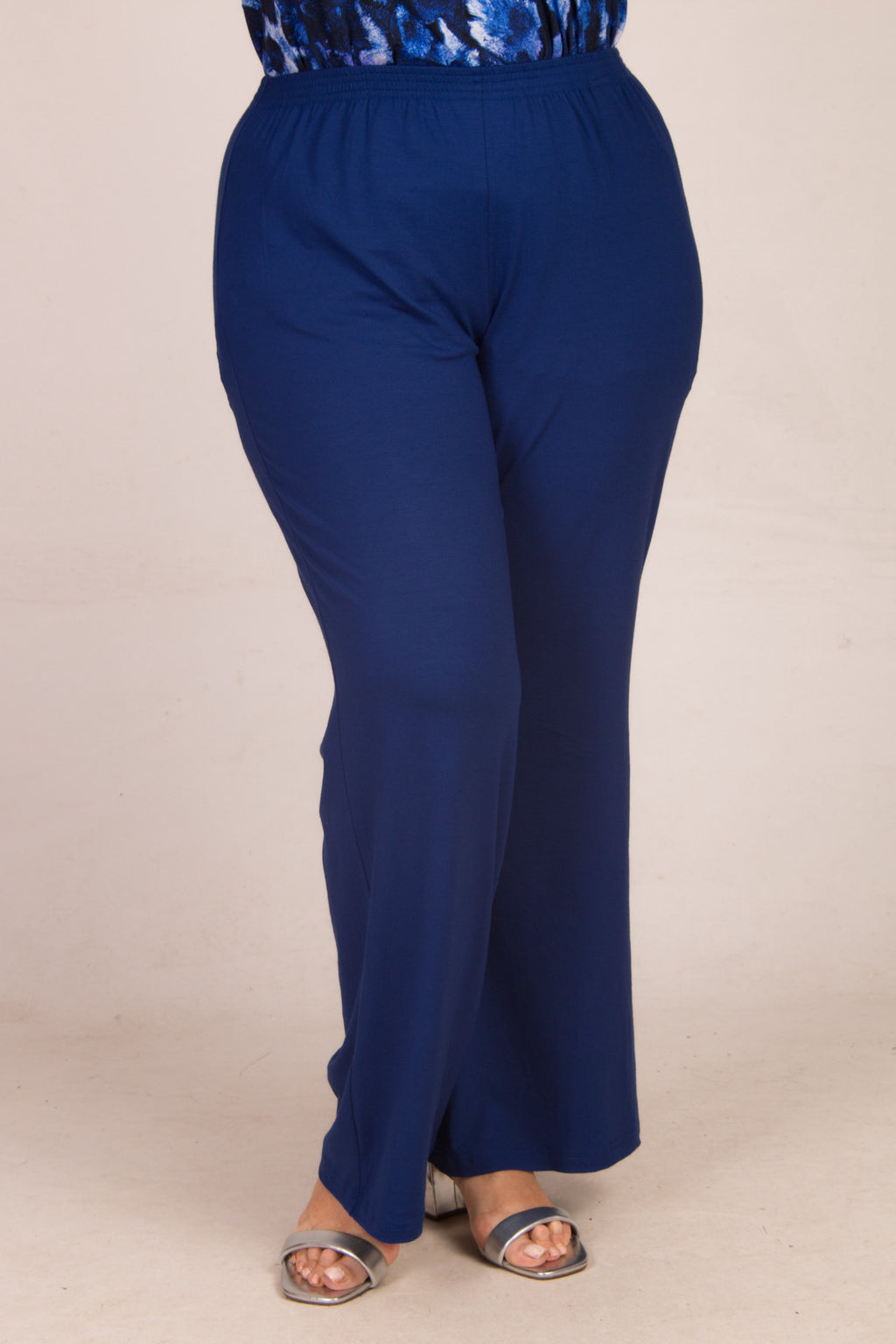 Exelle Balo jersey palazzos - True Blue