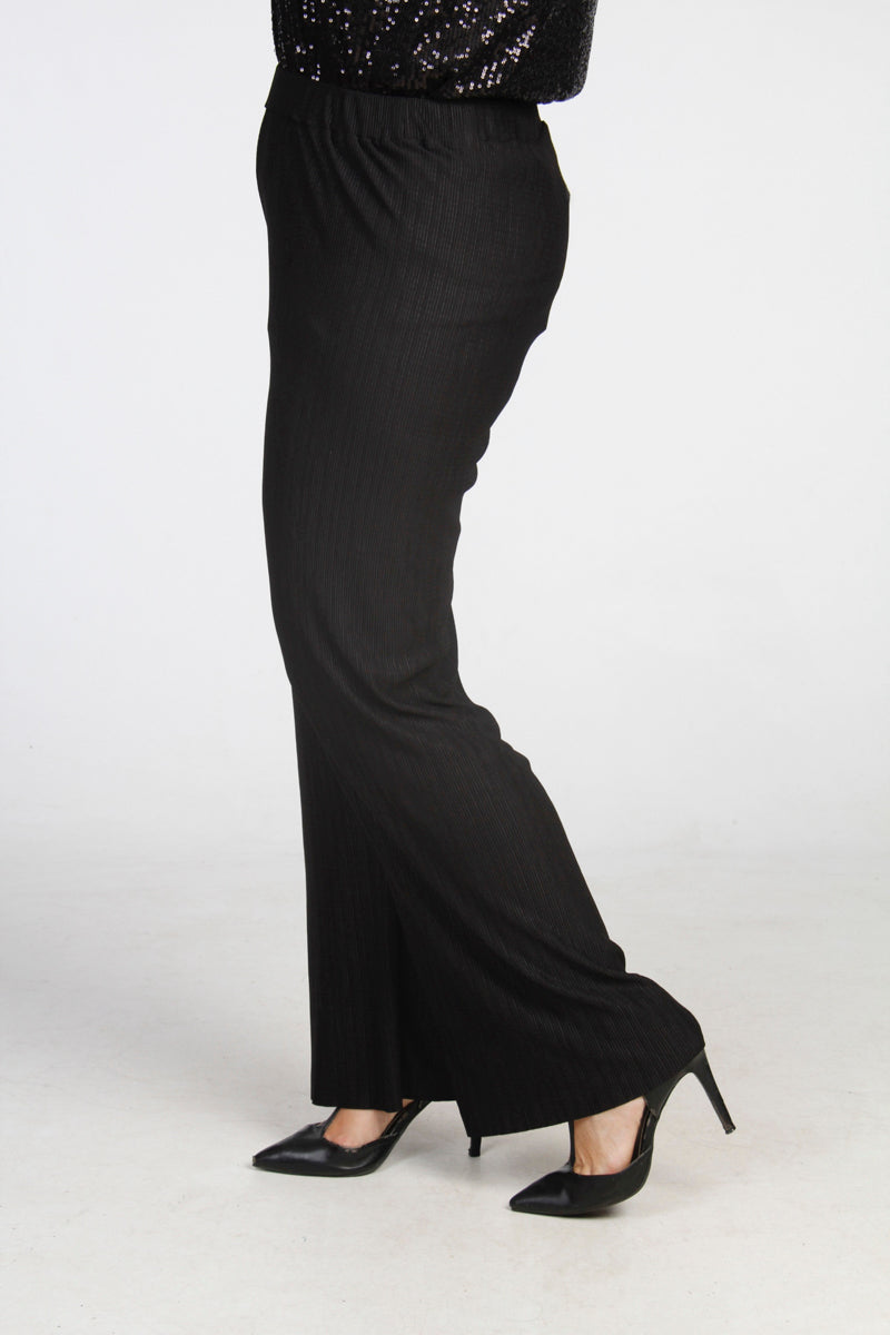 See You plissee palazzos - Black