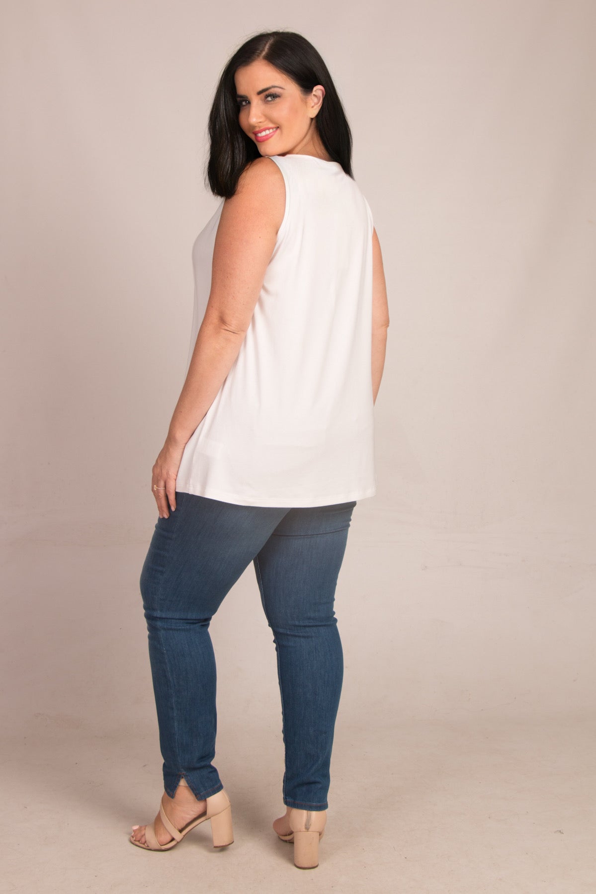 Ciso Sofia slim leg jeans - Denim Blue