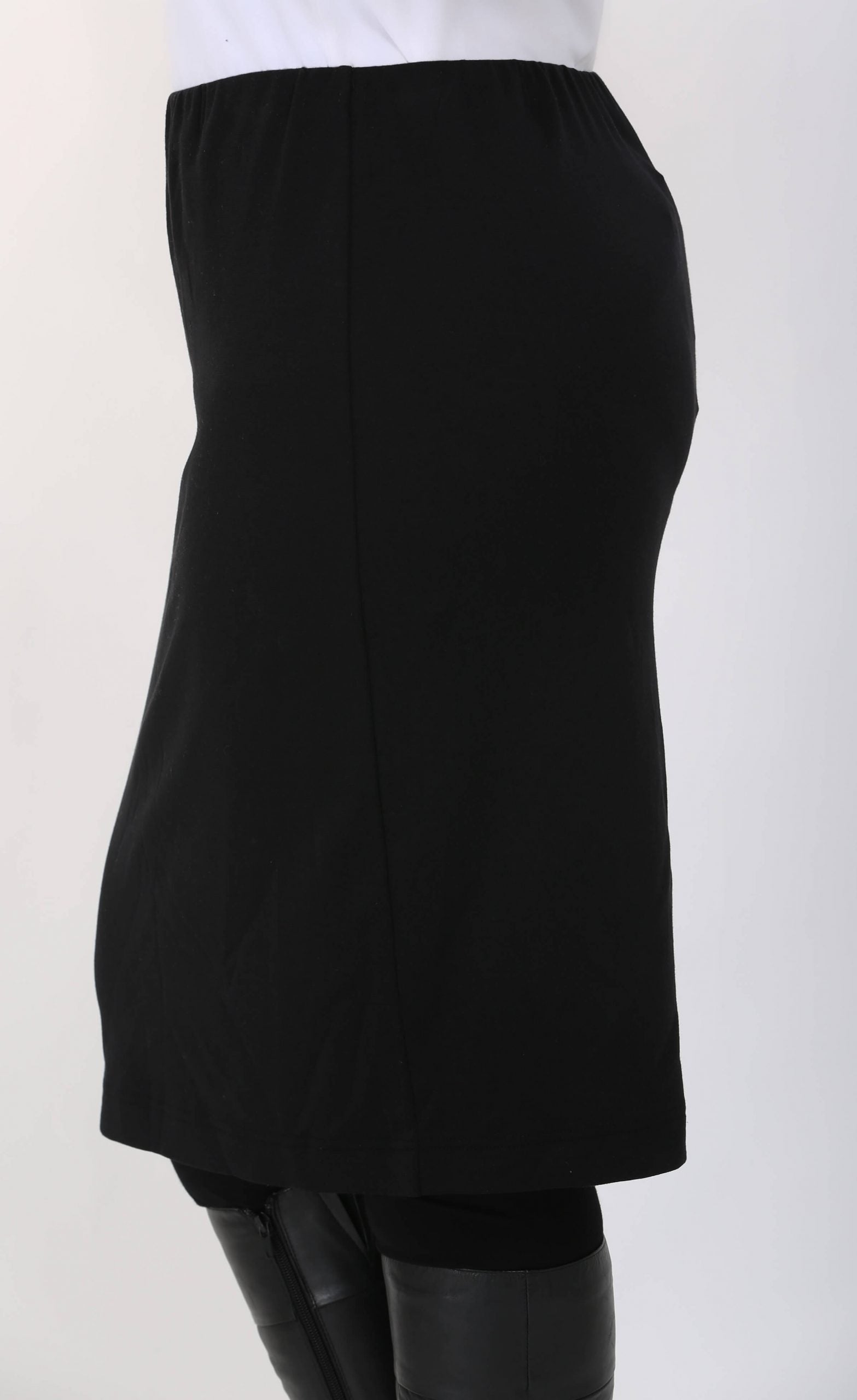 Doris Streich jersey stretch skirt - Black