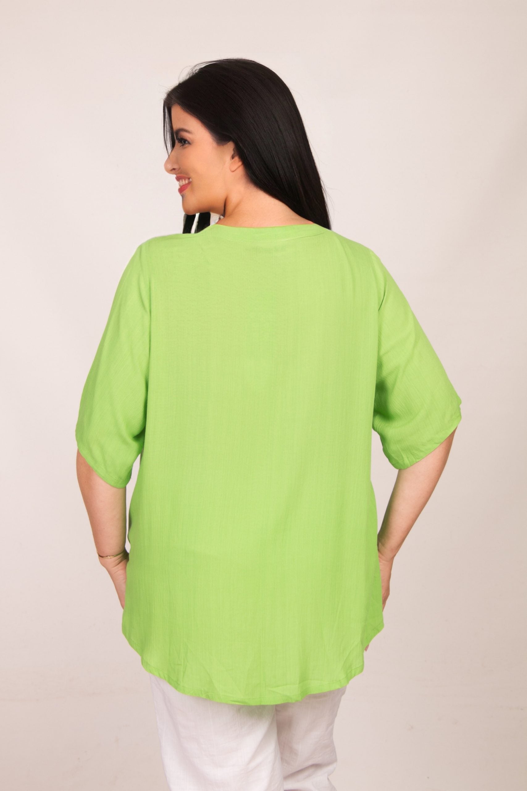Angel Circle swing top - Apple