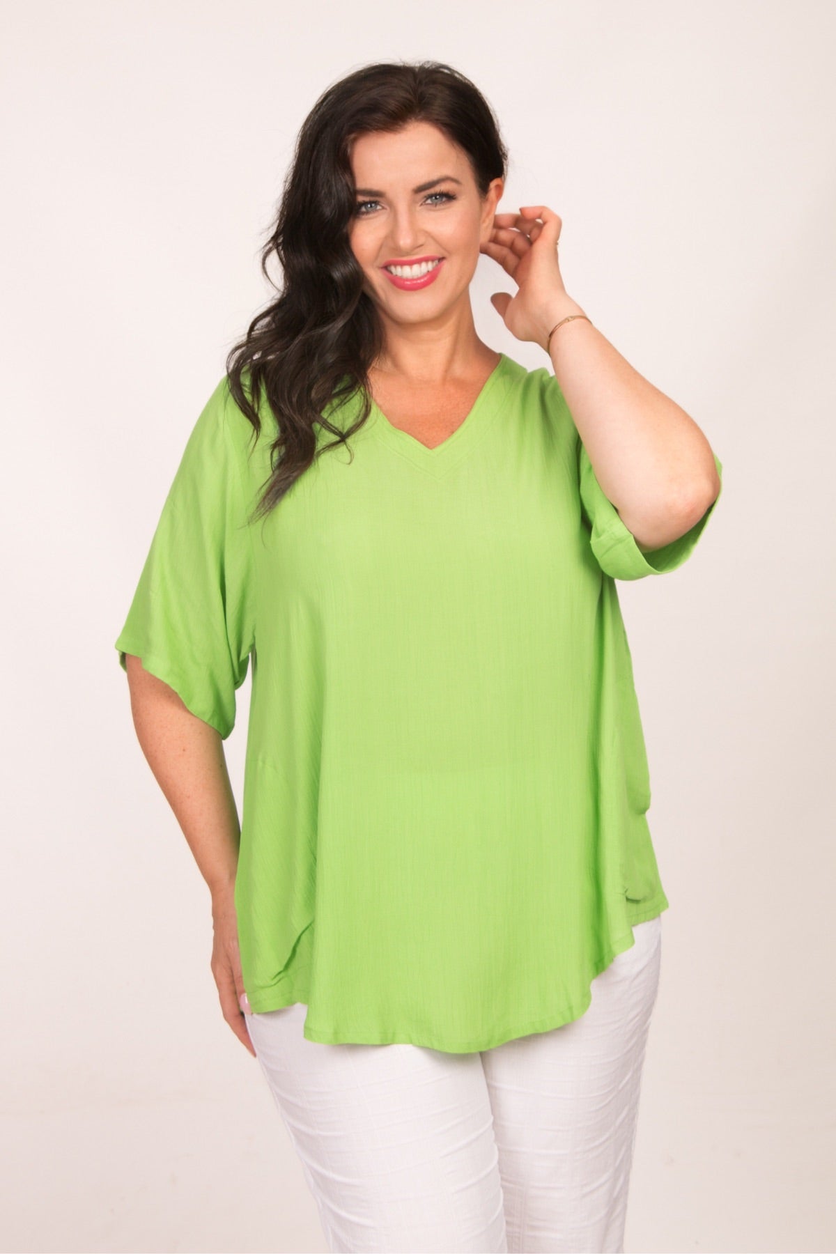 Angel Circle swing top - Apple