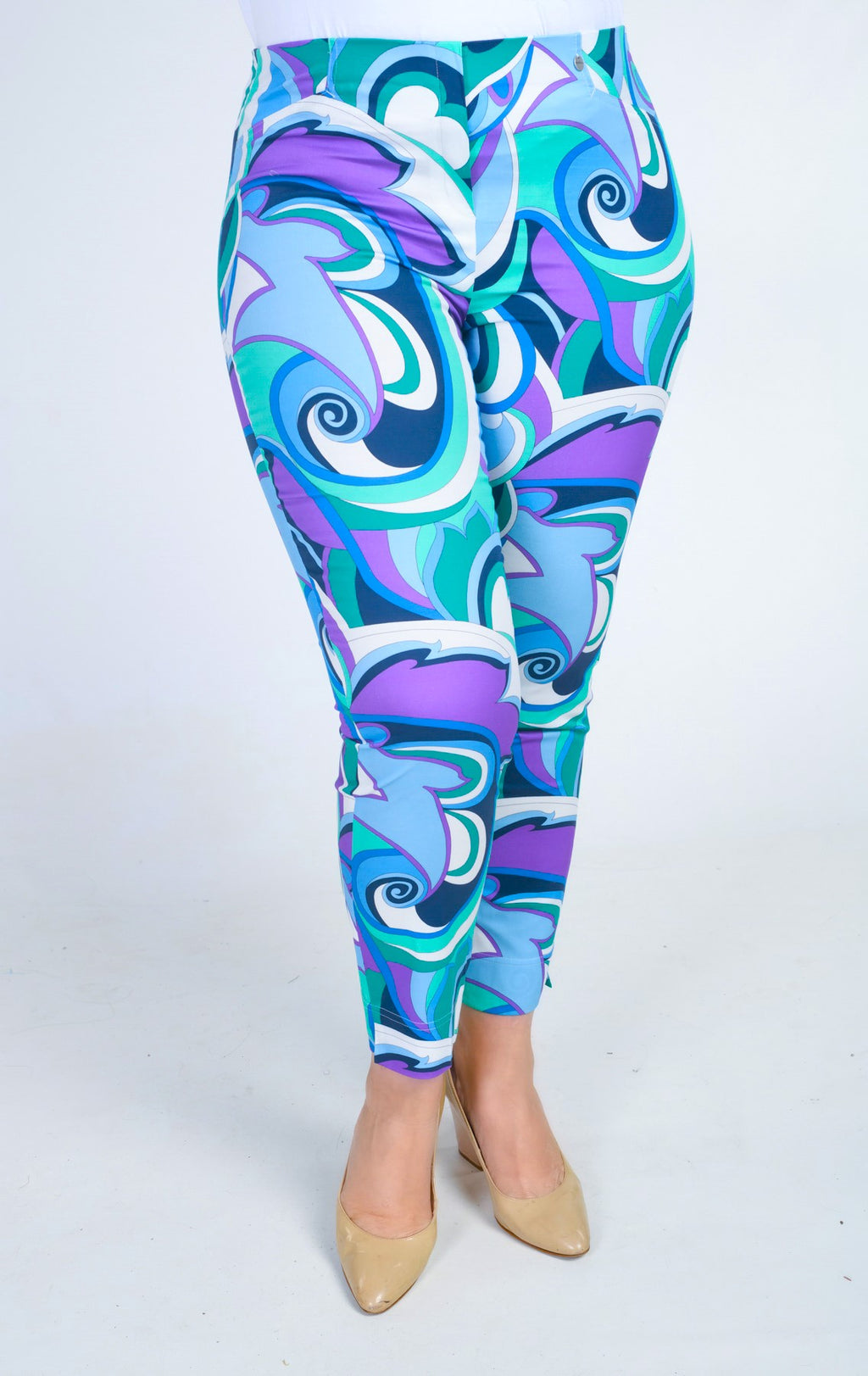 Robell Rose retro stretch crops - Multi