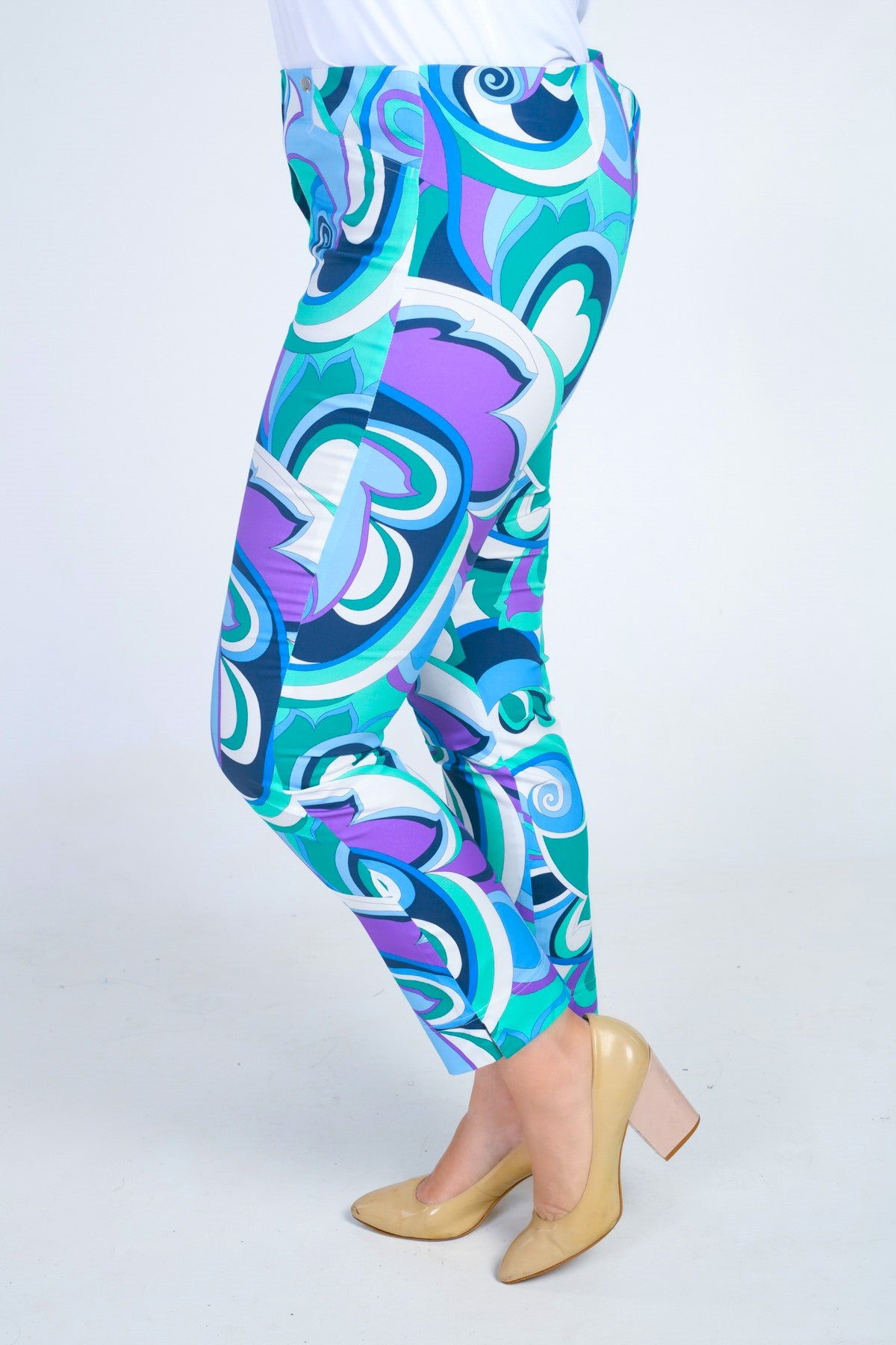 Robell Rose retro stretch crops - Multi