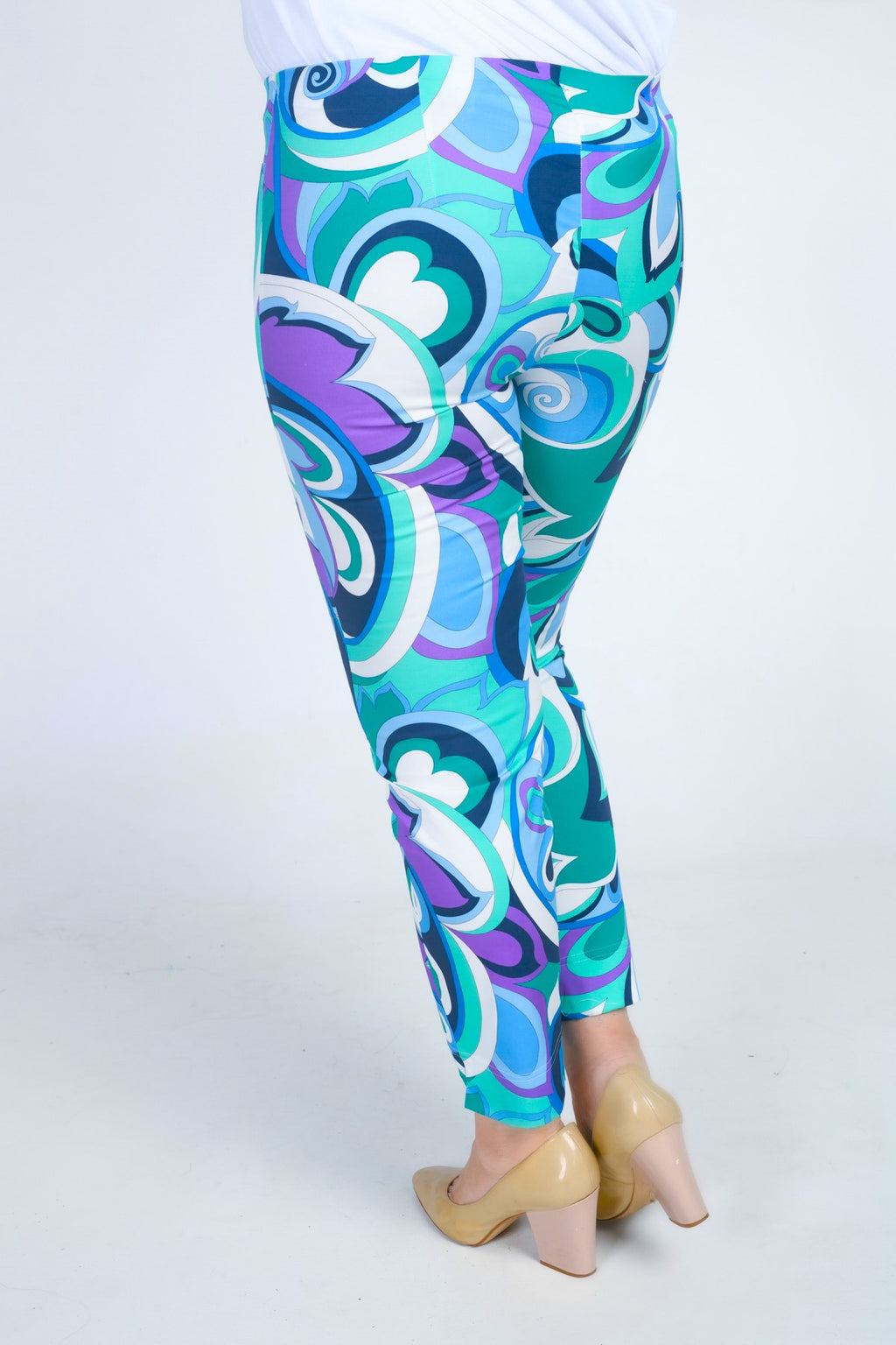 Robell Rose retro stretch crops - Multi