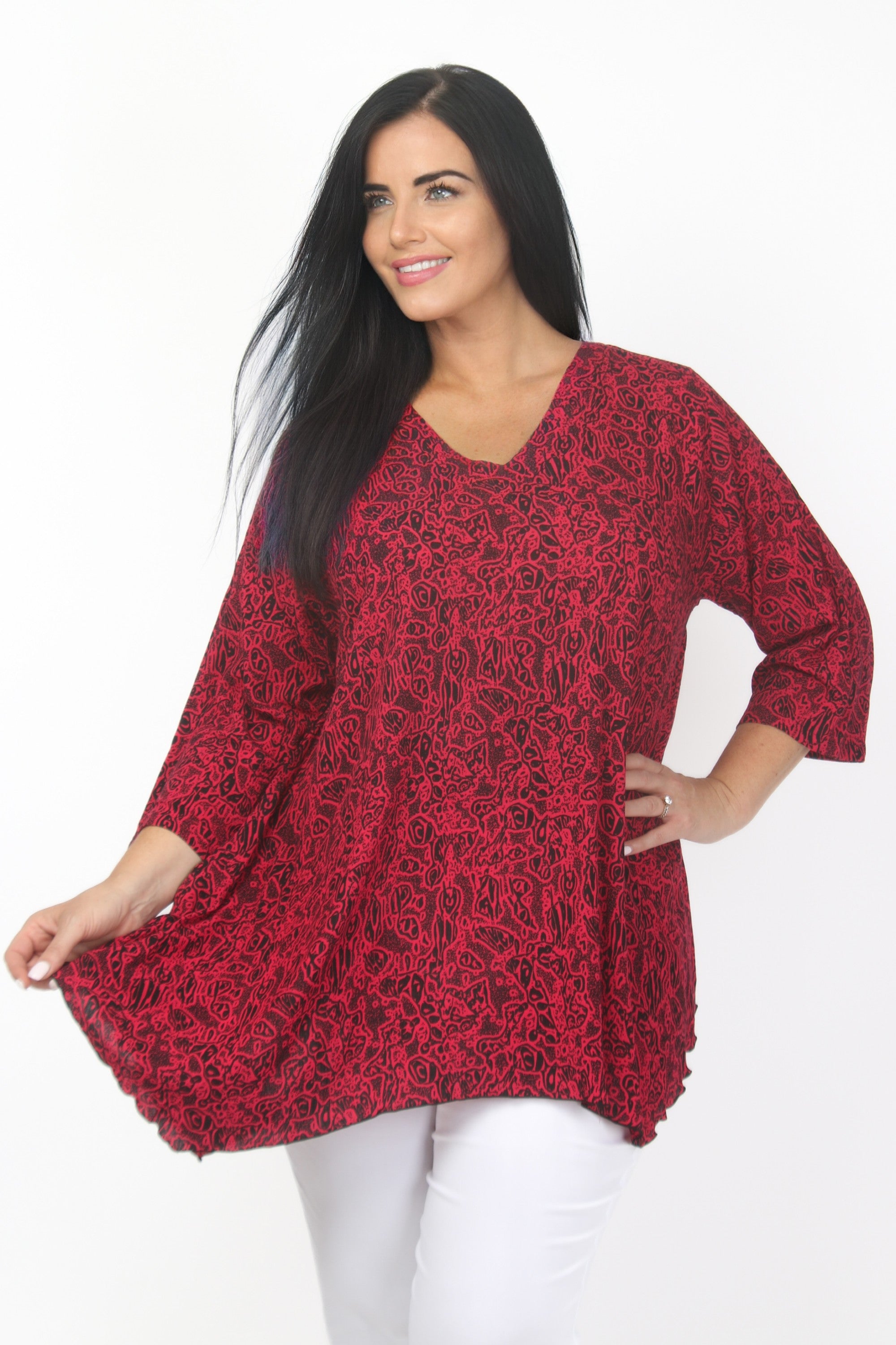 Angel Circle pocket top - Pink