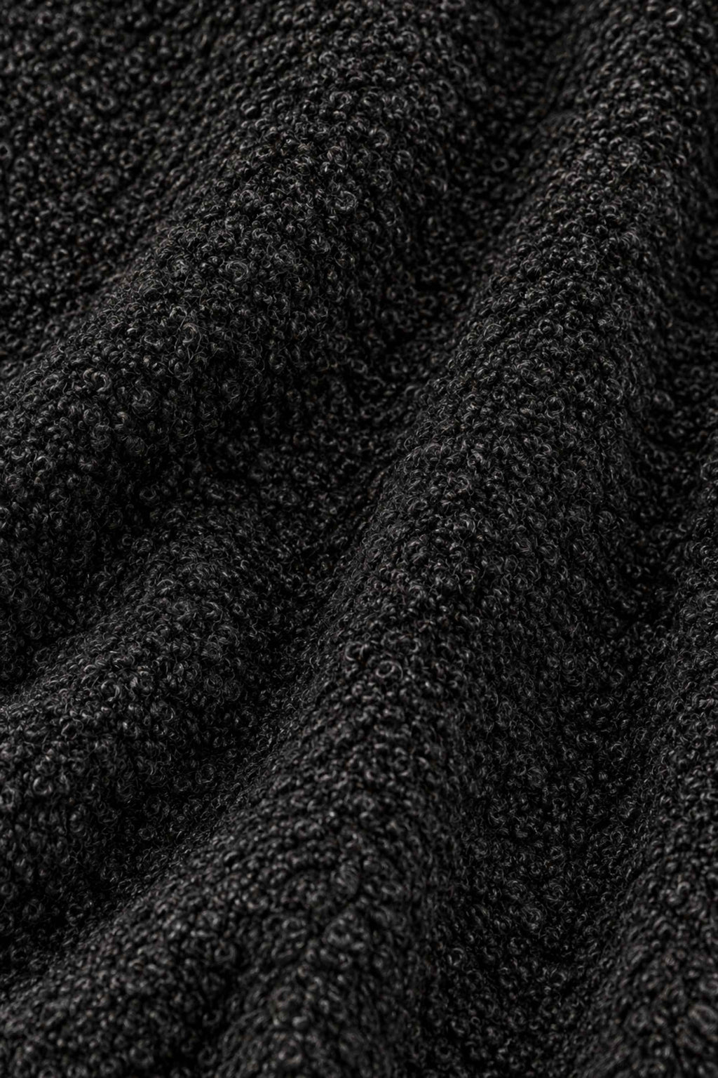 Ciso boucle poncho - Black