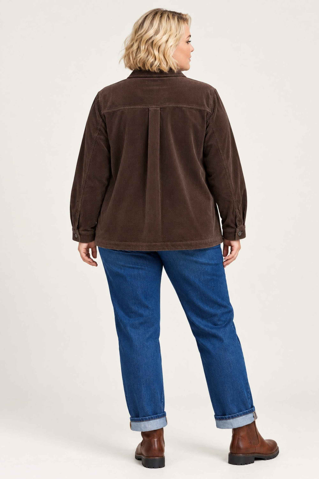 Ciso cord shacket - Fudge