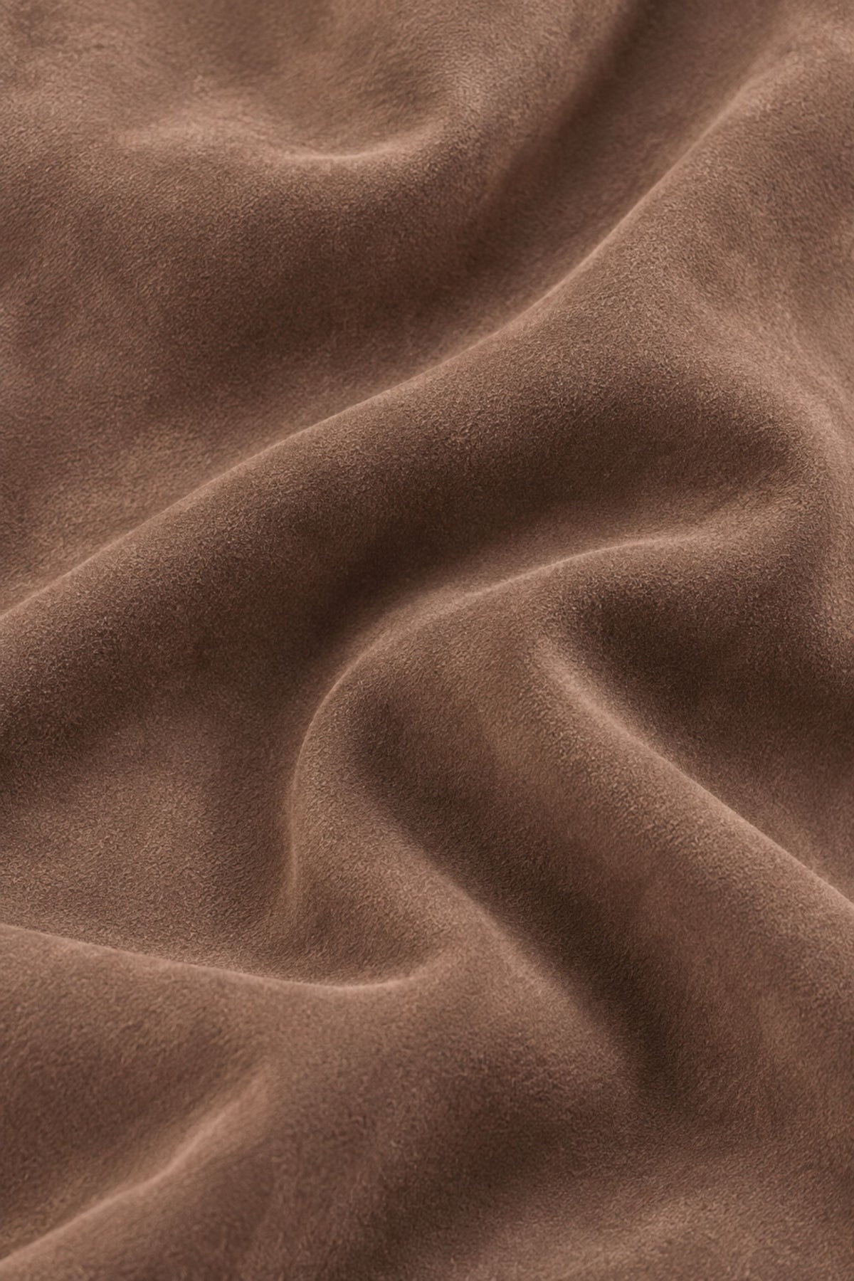 Ciso suedette jacket - Chocolate
