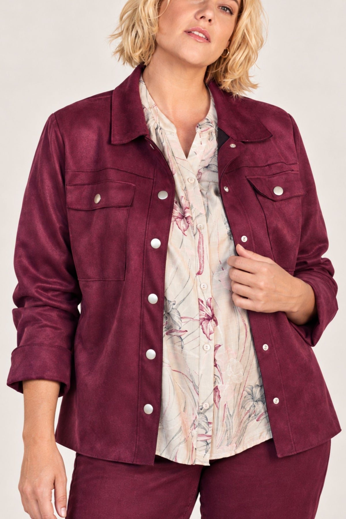 Ciso suedette jacket - Fig