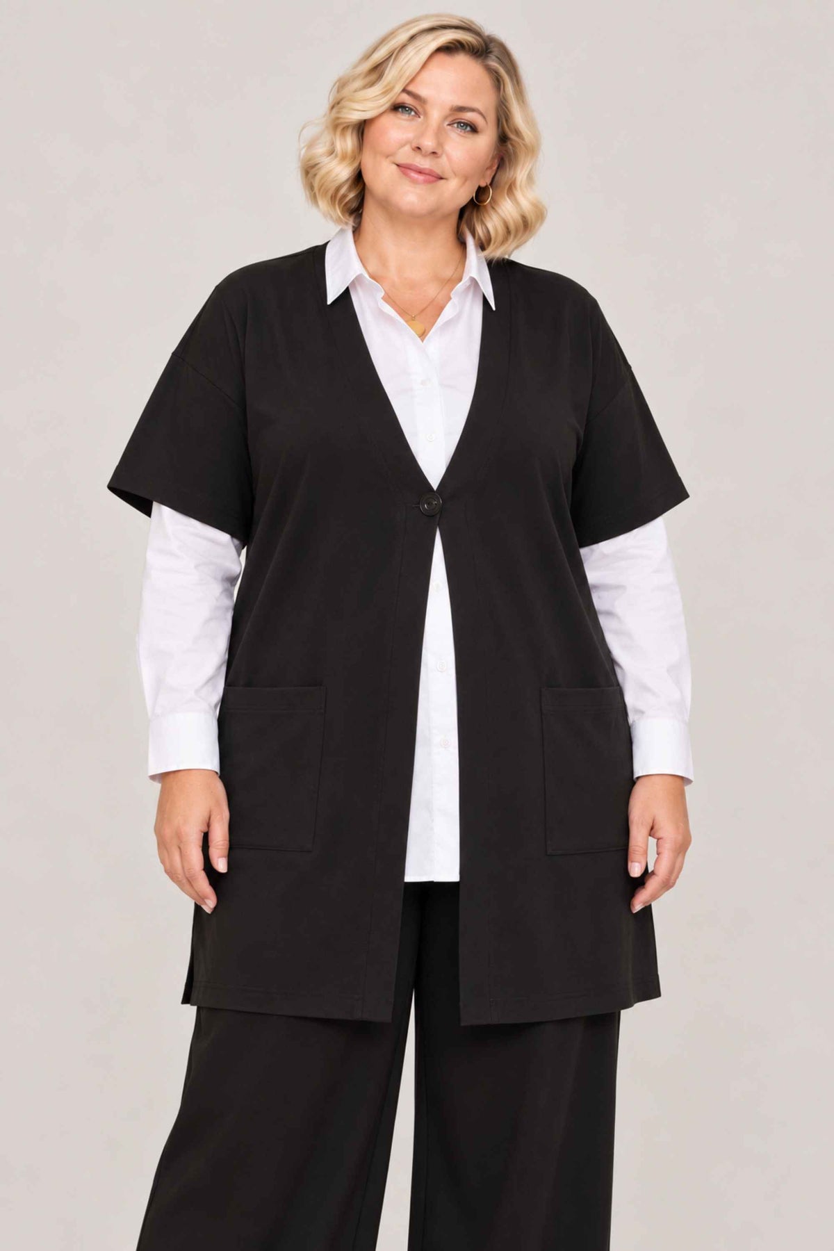 Ciso waistcoat - Black