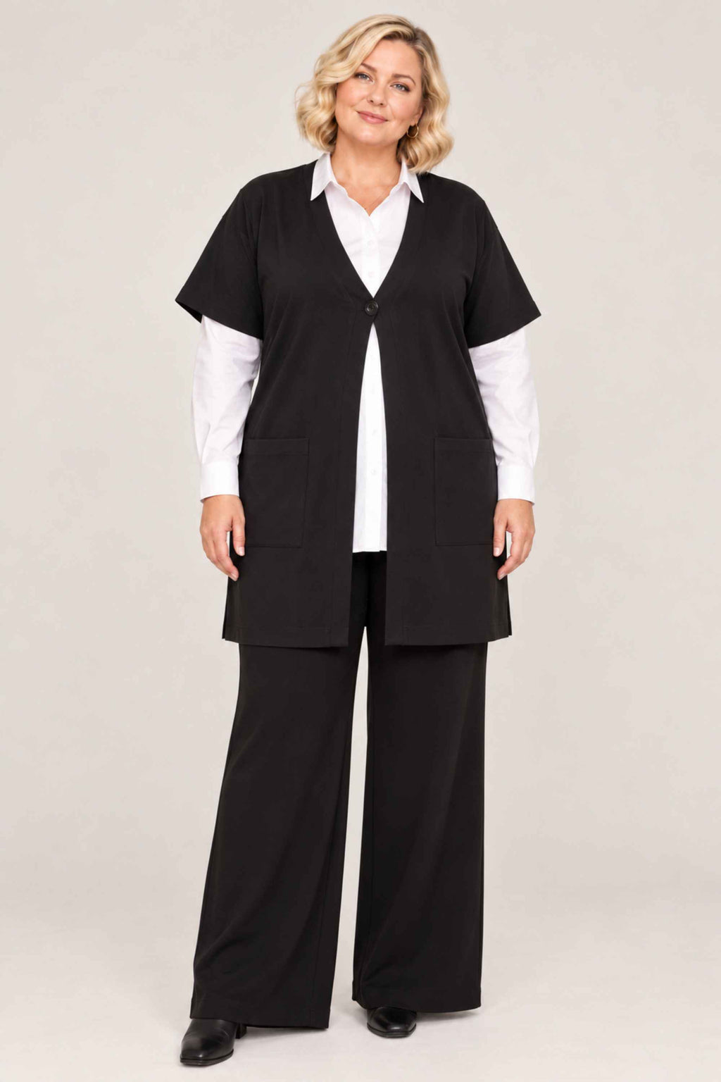 Ciso waistcoat - Black