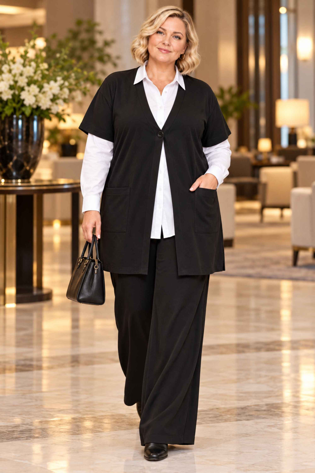Ciso waistcoat - Black