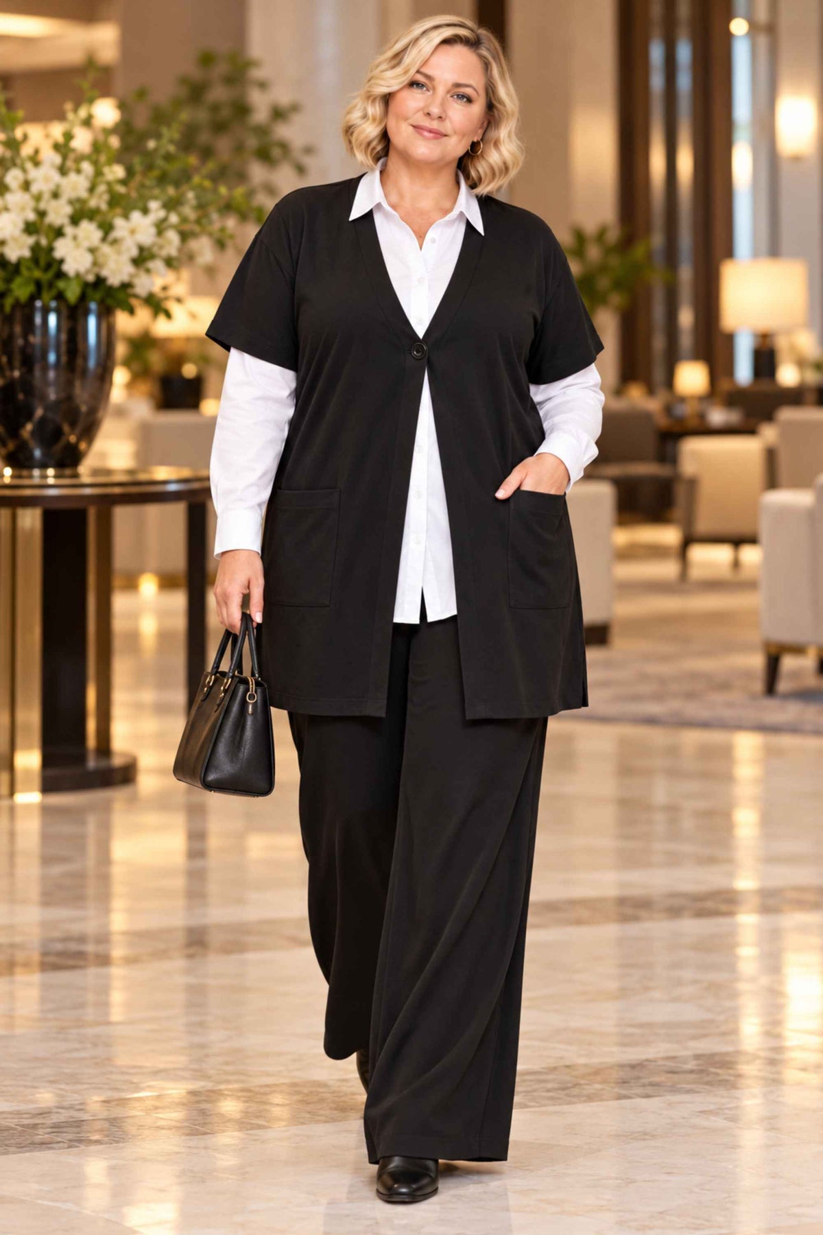 Ciso waistcoat - Black