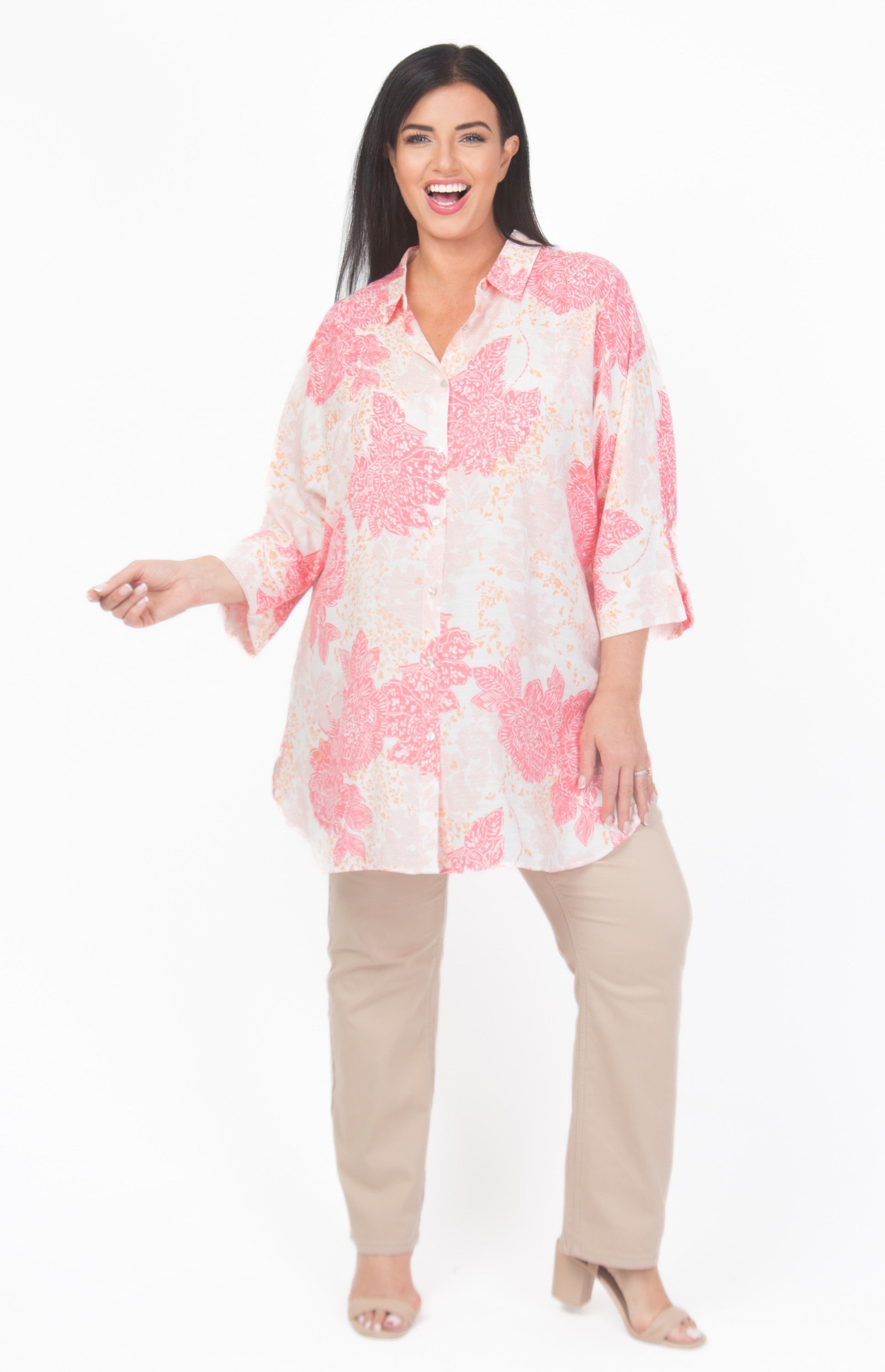 Ciso shirt - Coral