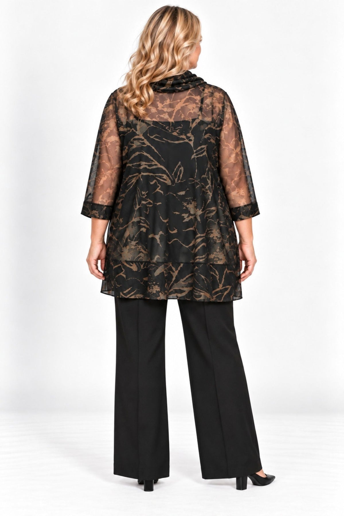 Doris Streich scribble tunic - Black