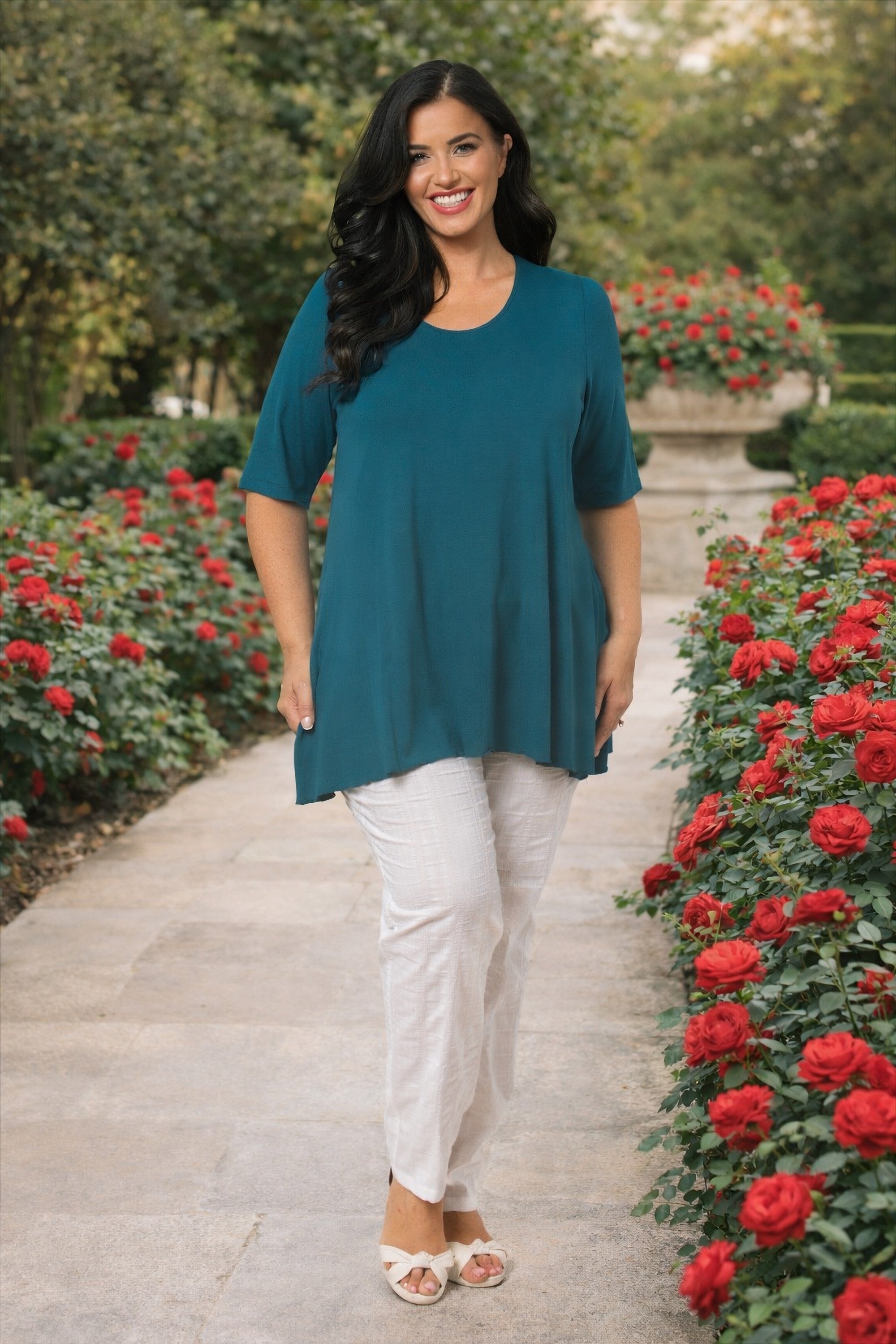 Exelle Saskato plain tee - Ink