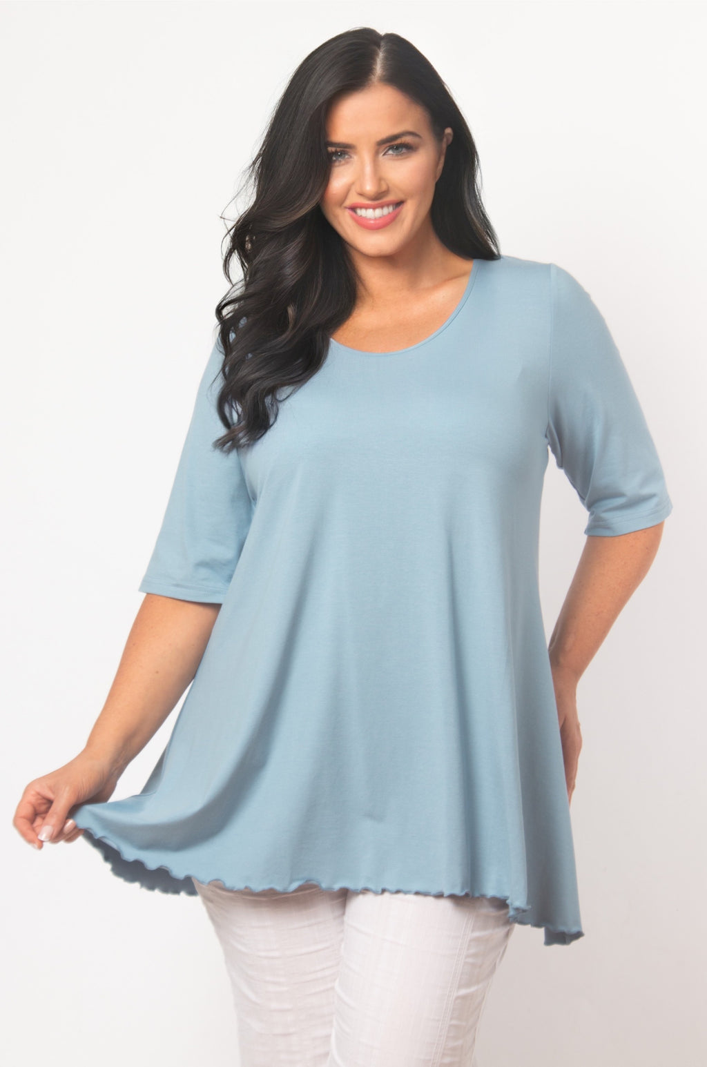 Exelle Saskato plain tee - Sky