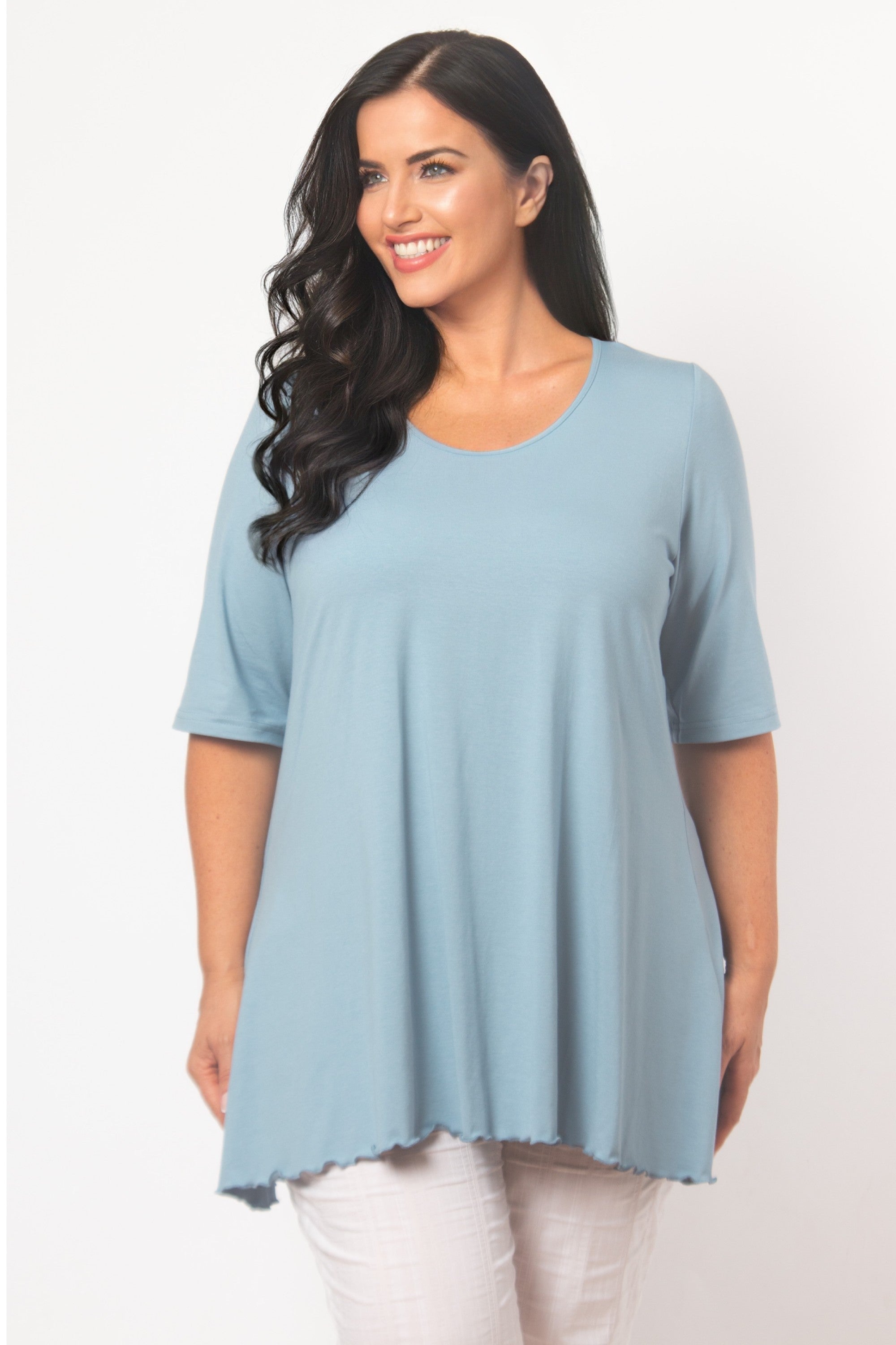 Exelle Saskato plain tee - Sky