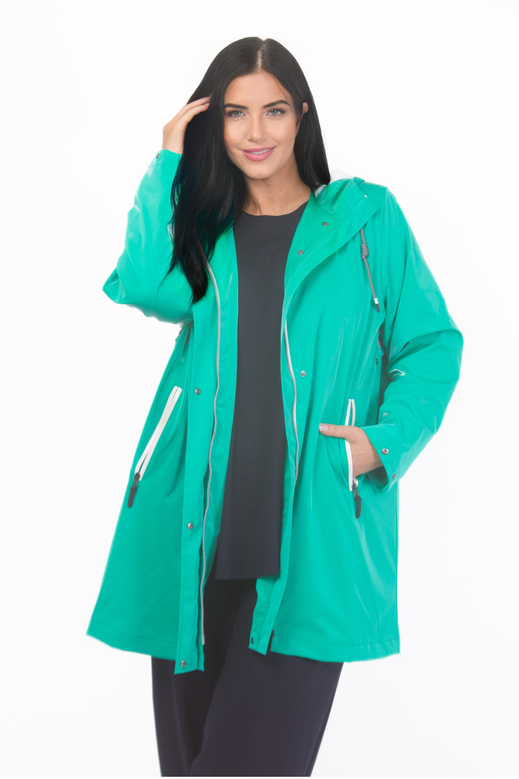Frandsen waterproof jacket - Jade