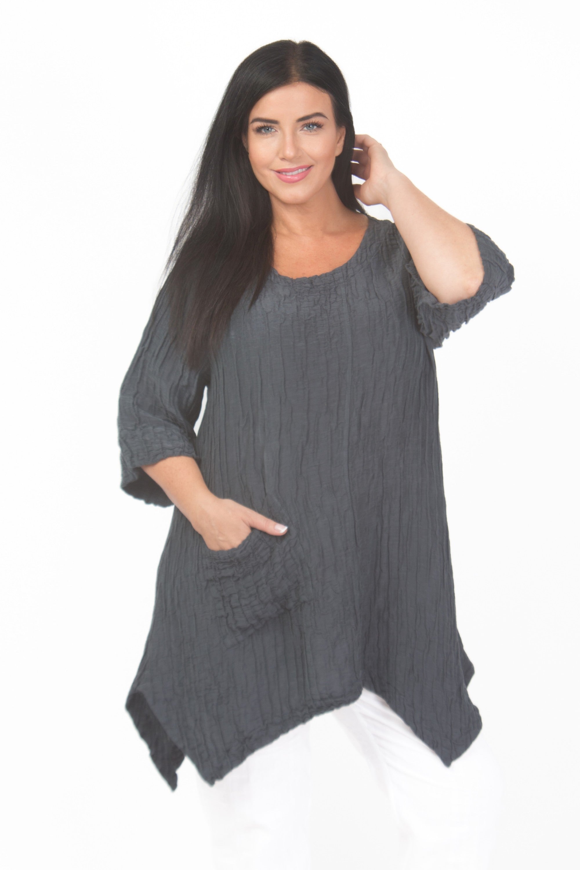 Grizas one pocket tunic - Graphite