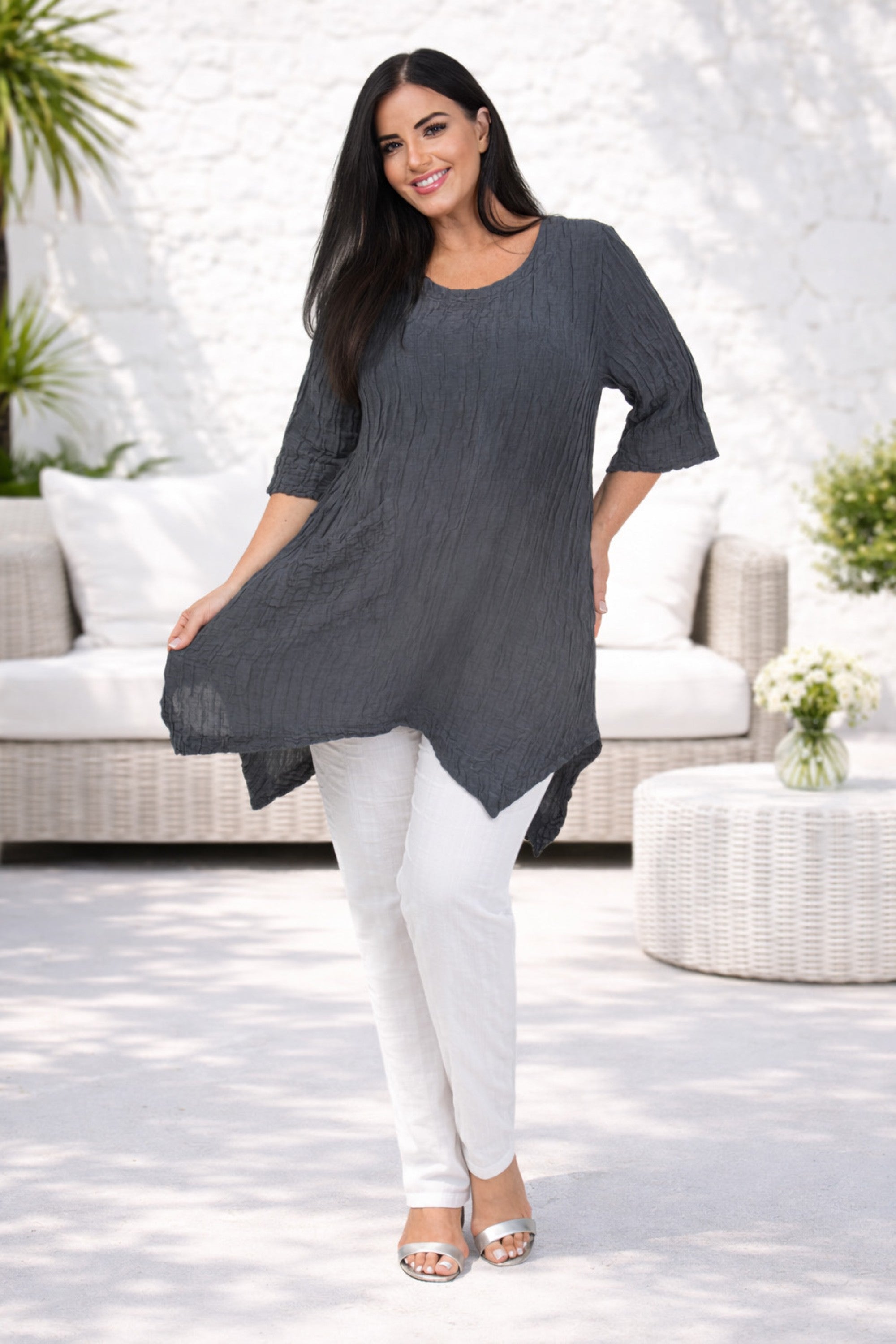 Grizas one pocket tunic - Graphite